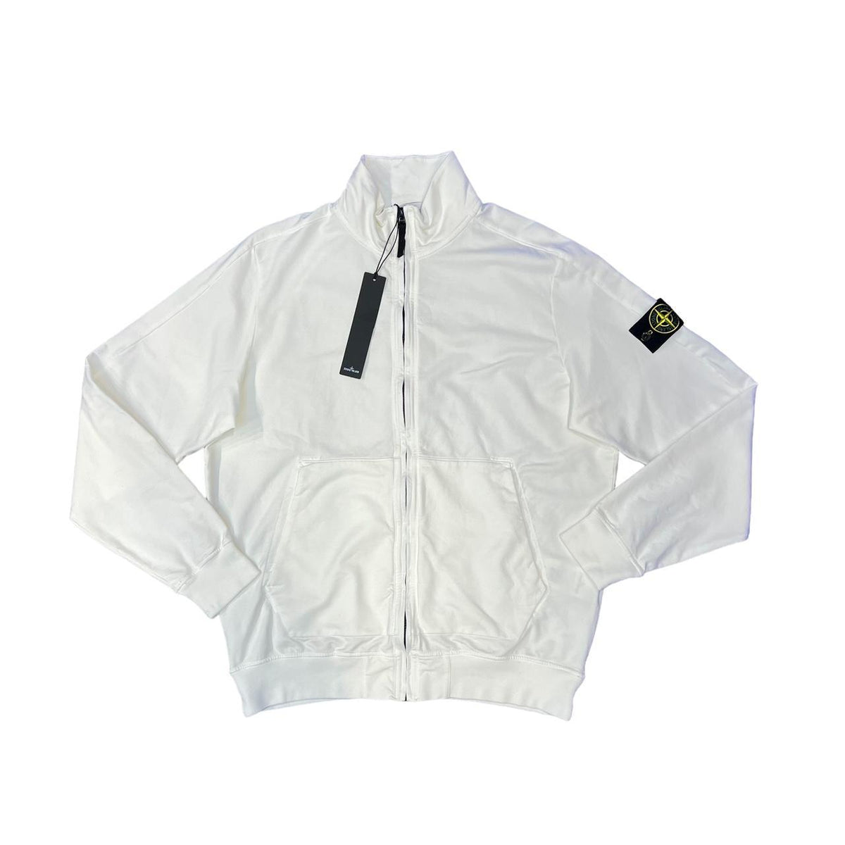 Stone island hot sale tracksuit white