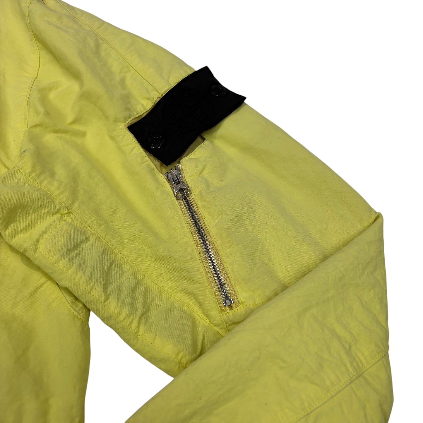 Stone Island Yellow Naslan Ghost Piece Lightweight Jacket