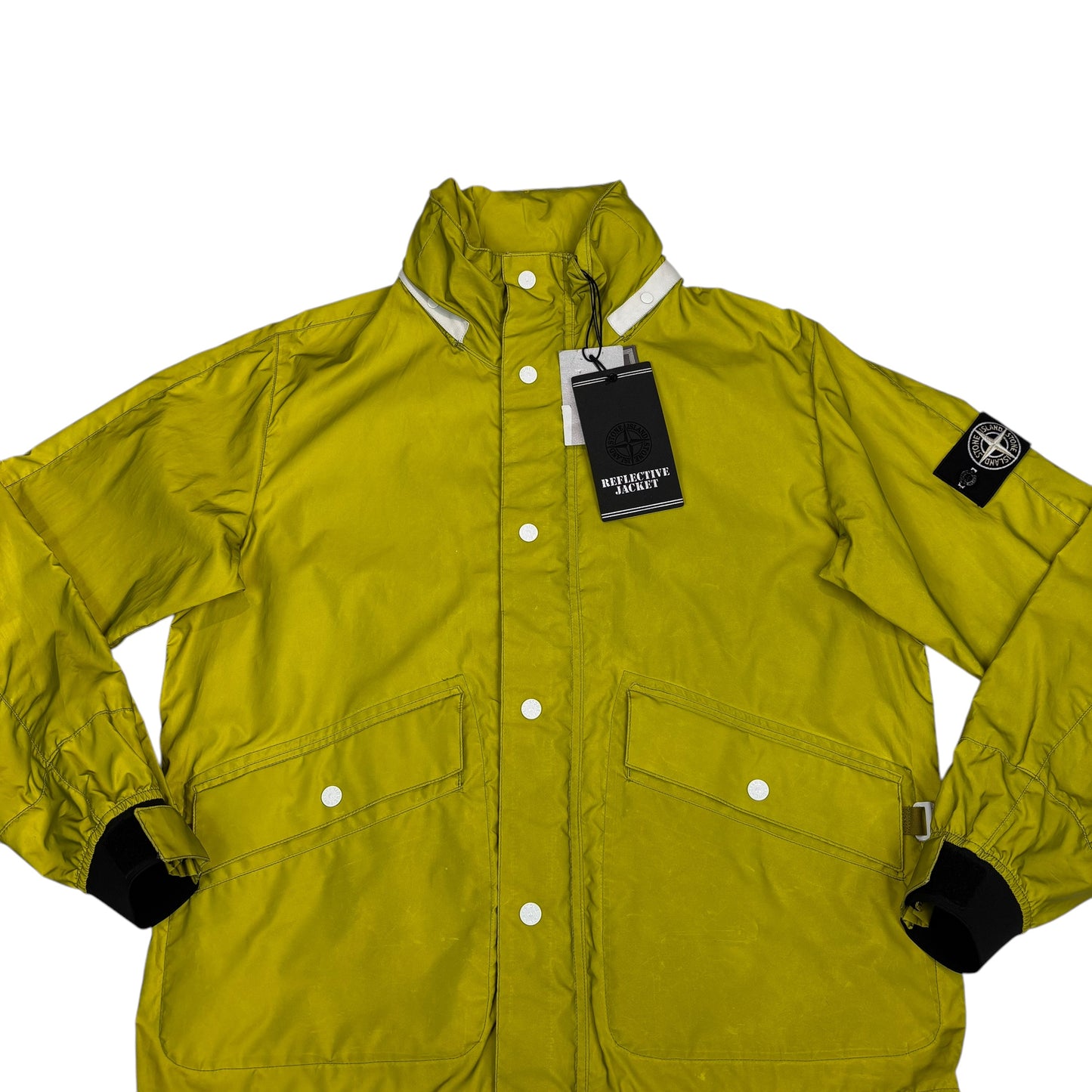 Stone Island Green Reflective Jacket