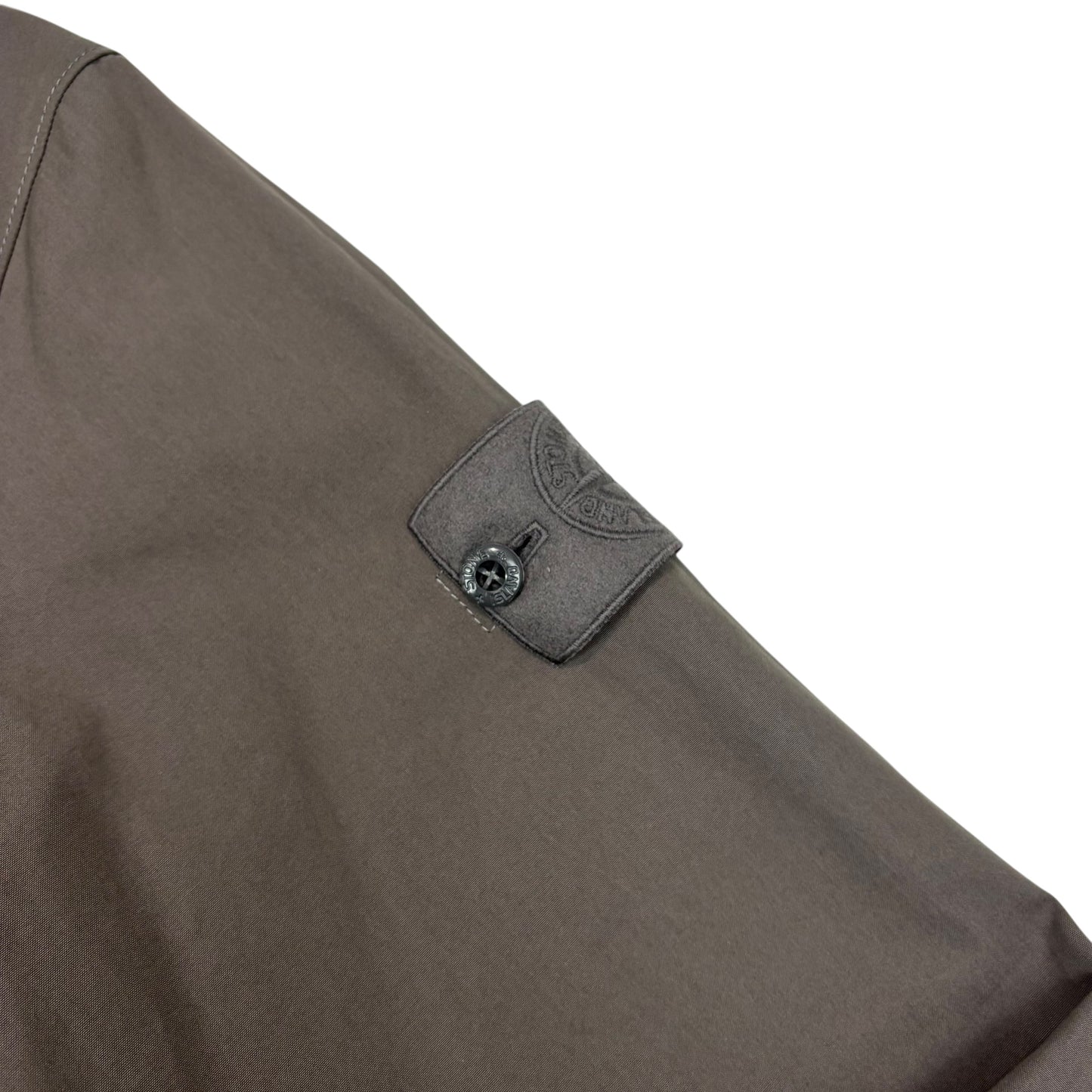 Stone Island Stone Grey Ghost Piece Double Pocket Overshirt Jacket