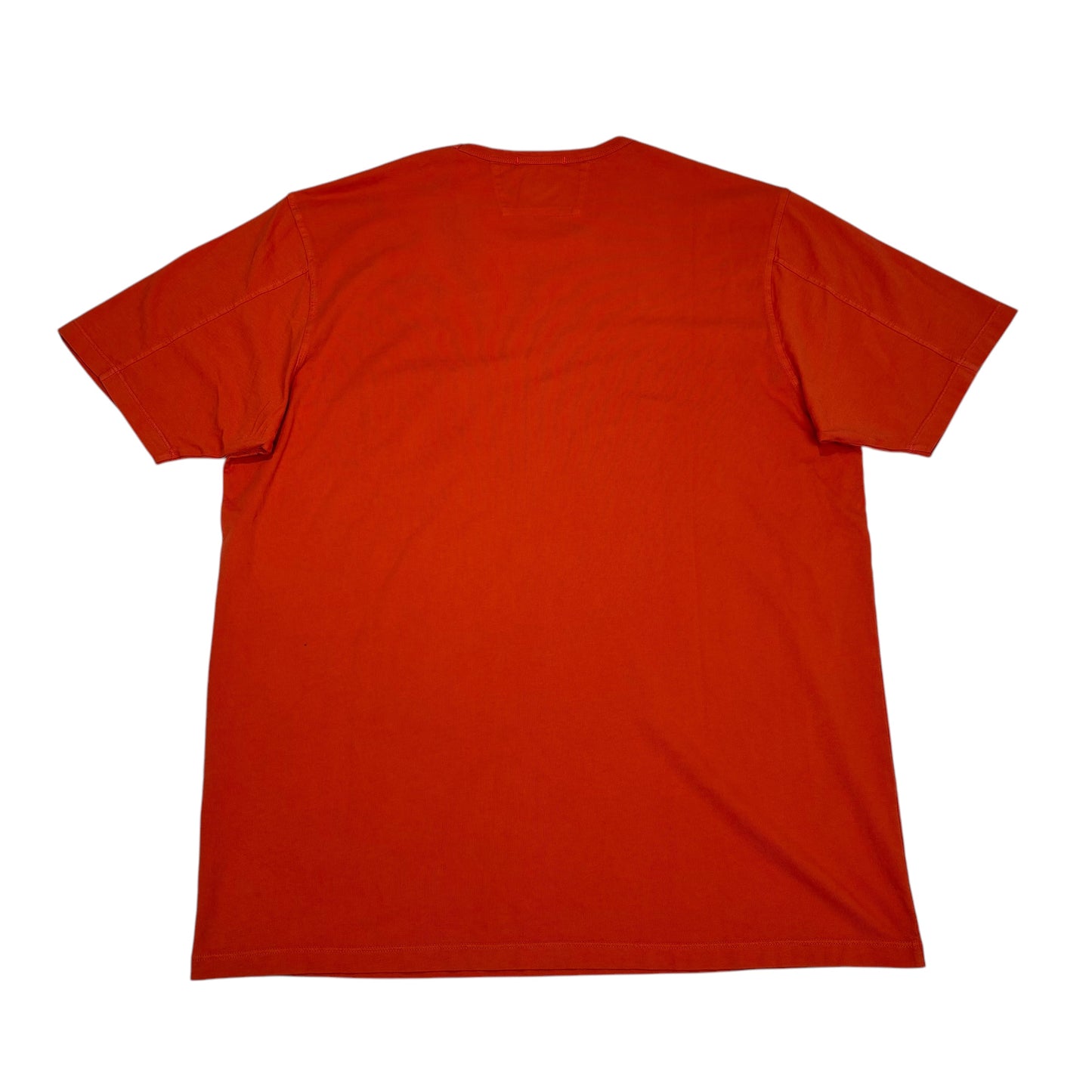 CP Company Orange Spell Out Pocket Tshirt