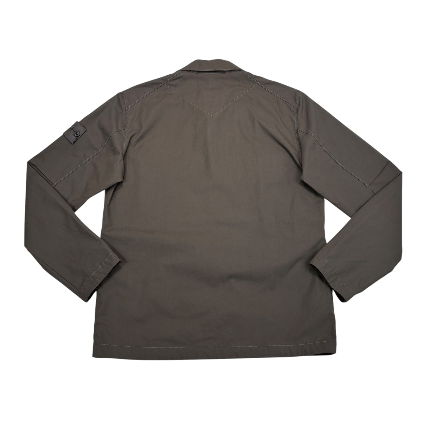 Stone Island Stone Grey Ghost Piece Double Pocket Overshirt Jacket