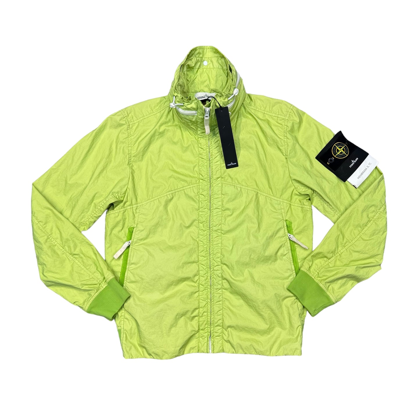 Stone Island Green Membrana 3L TC Jacket