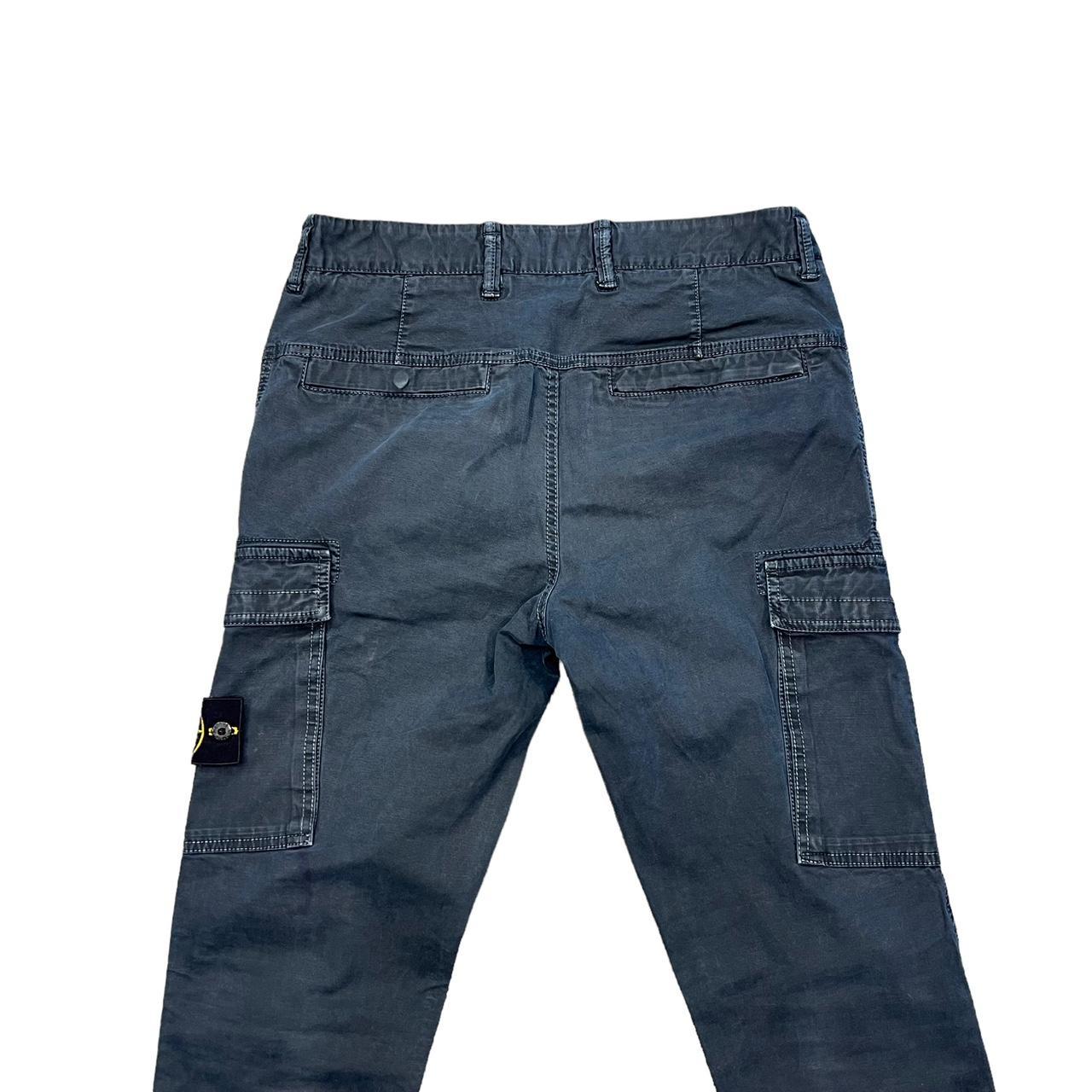 Stone Island Navy Blue Type SL Cargo Trousers