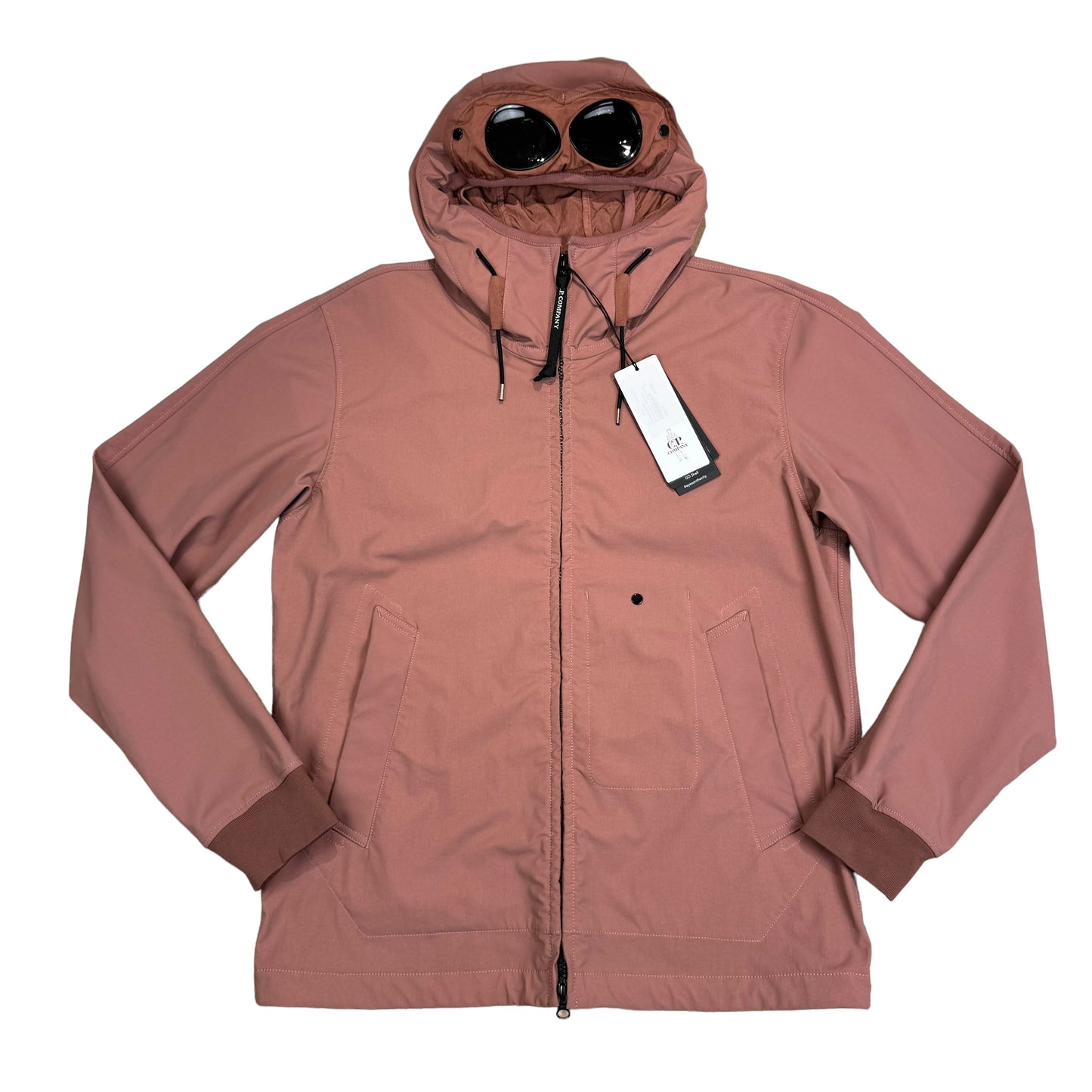 CP Company Cedar Wood Garment Dyeing GD-Shell Goggle Jacket