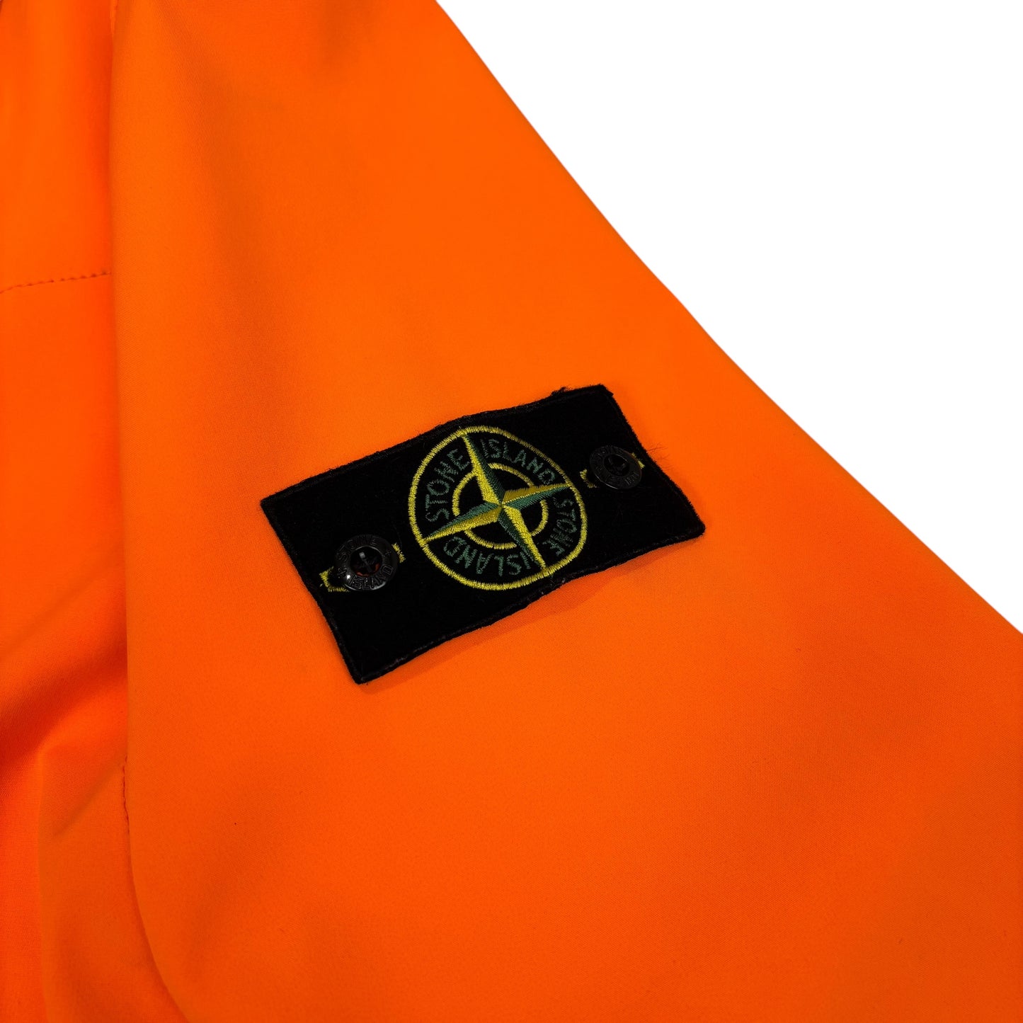 Stone Island Orange Light Soft Shell-R Lightweight Jacket