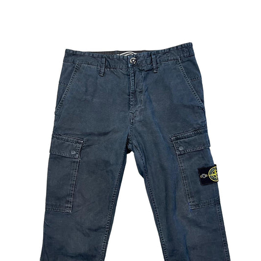 Stone Island Navy Blue Type SL Cargo Trousers