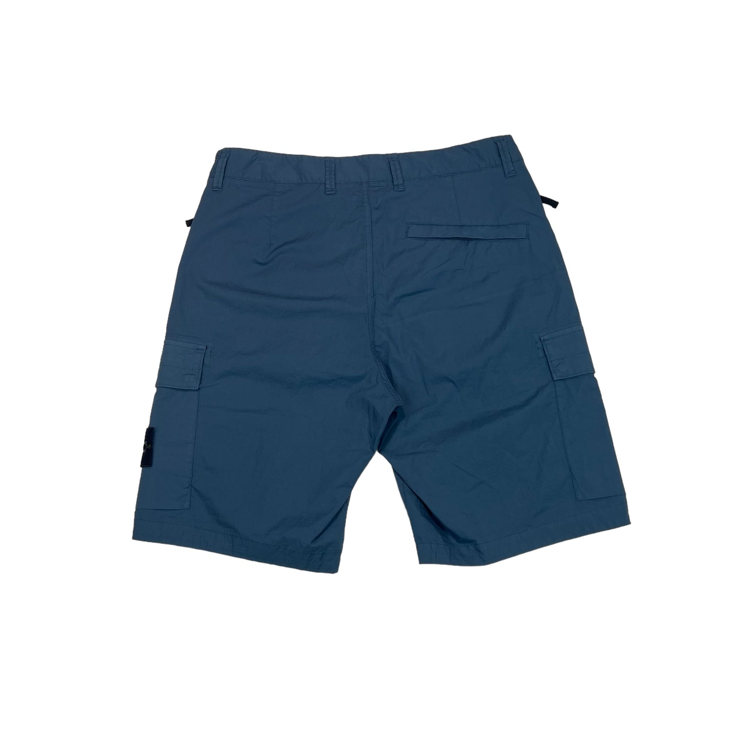 Stone Island Blue Cargo Shorts