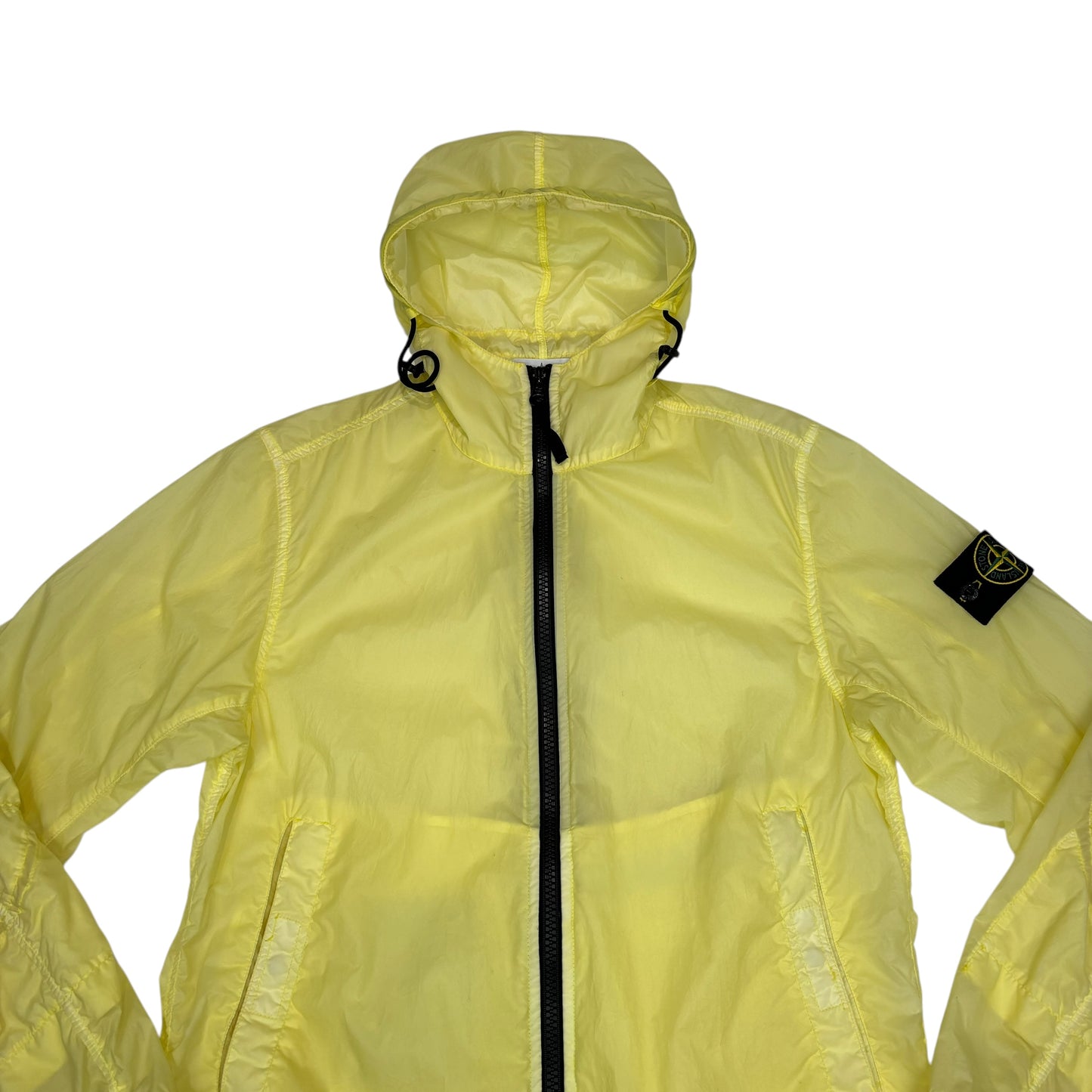 Stone Island Yellow Lamy Flock Jacket