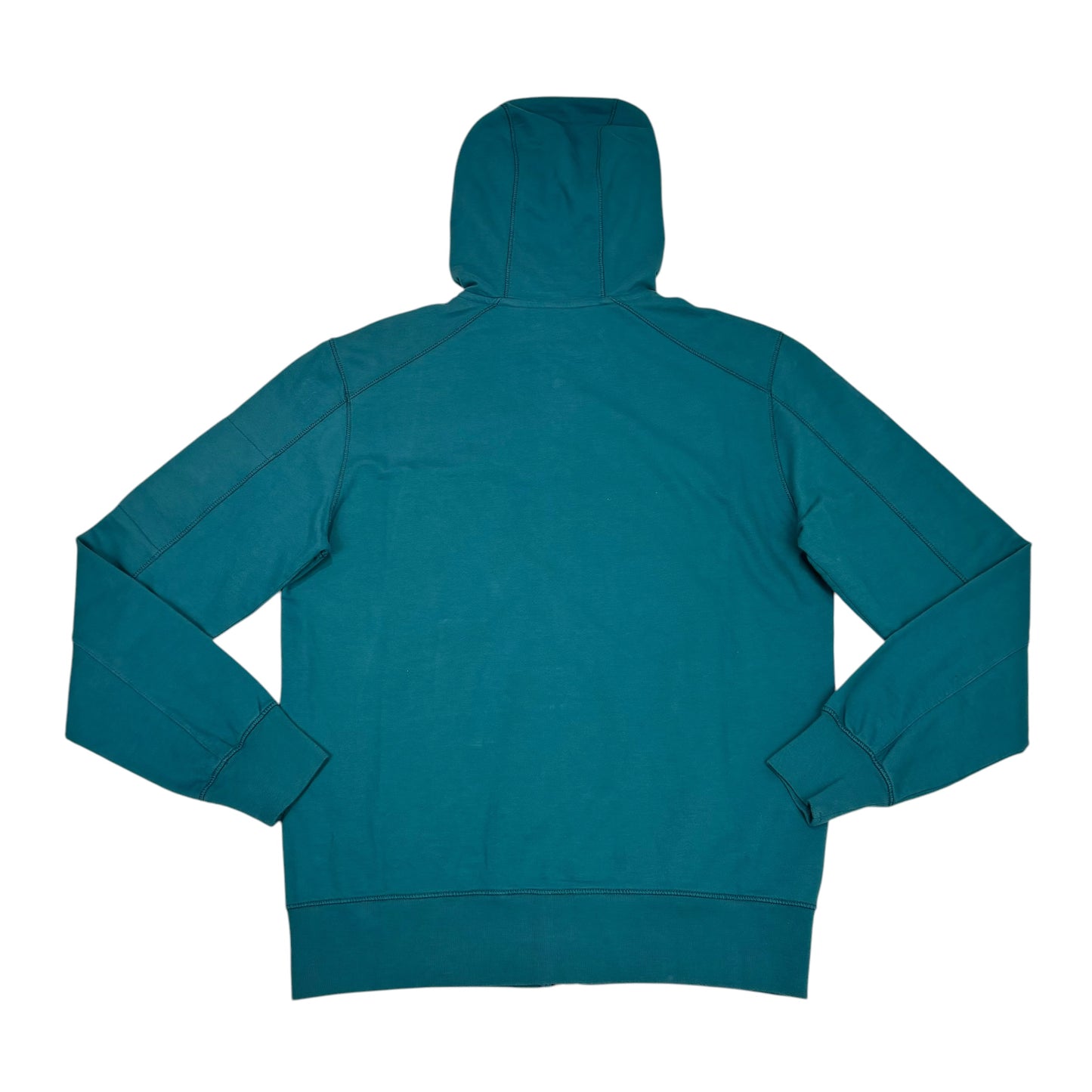 CP Company Blue Single Goggle Hooded Zip Up Jacket