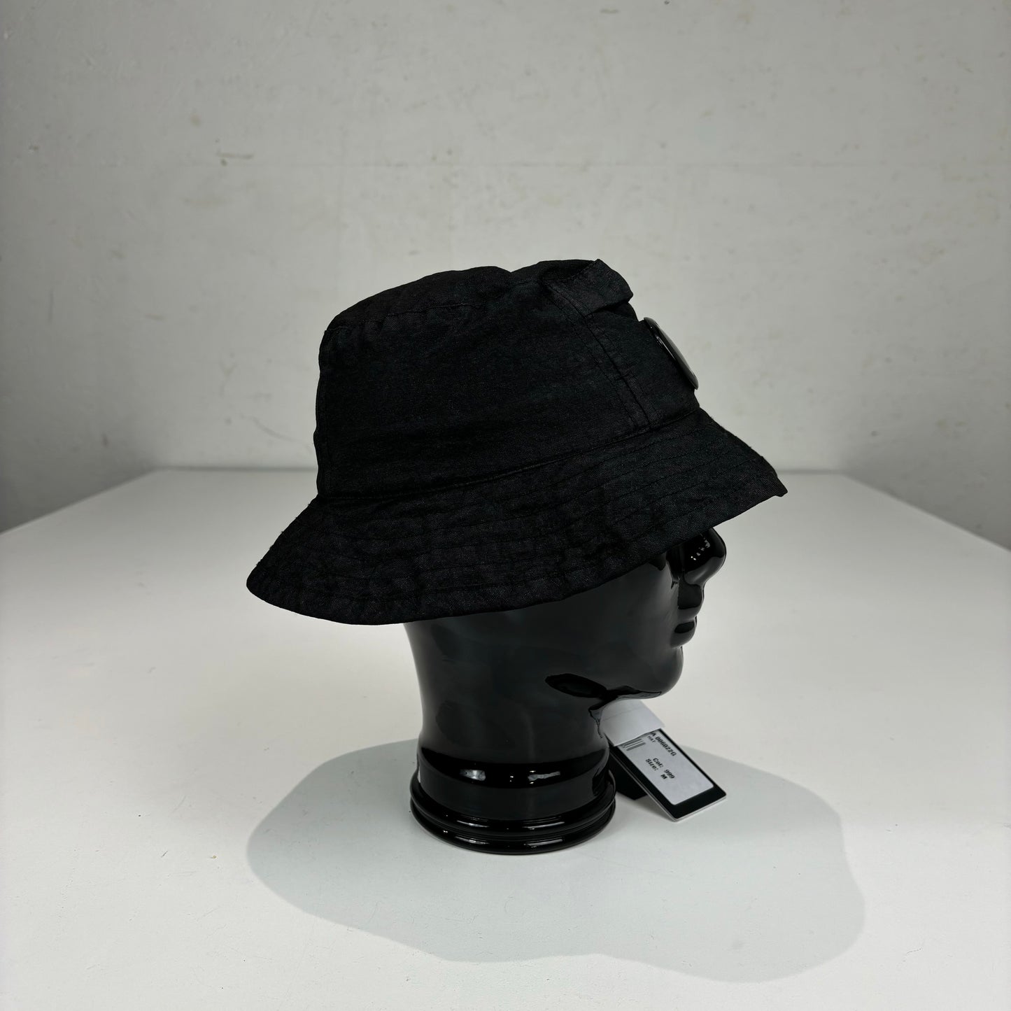 CP Company Black Bucket Hat