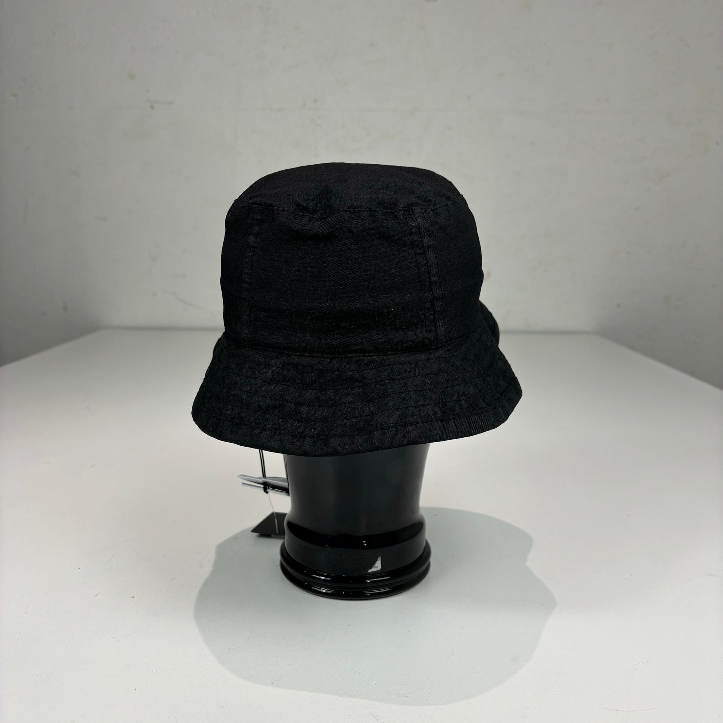 CP Company Black Bucket Hat