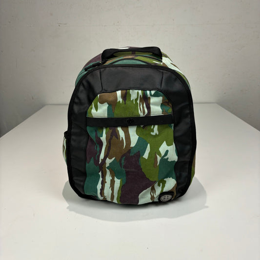 Stone Island Green Camo Backpack