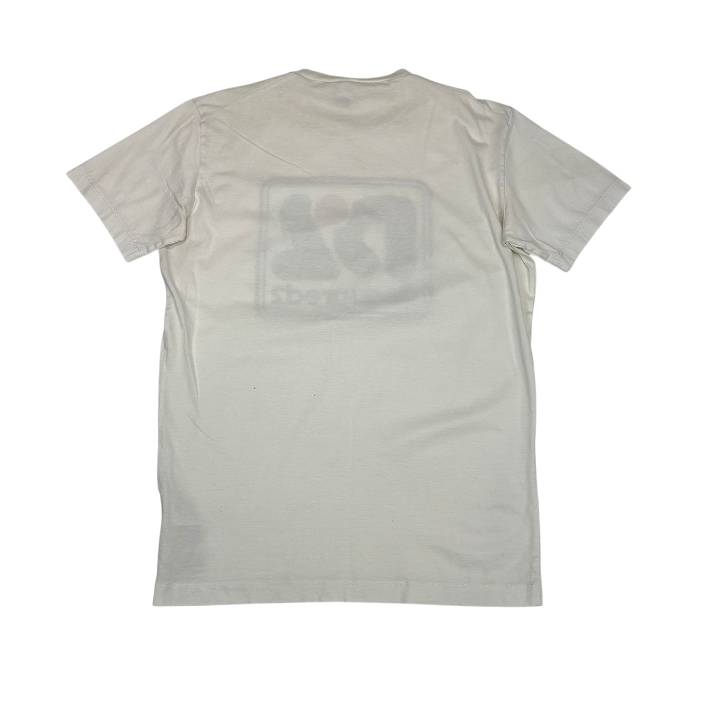 Dsquared2 White D2 Graphic Design TShirt