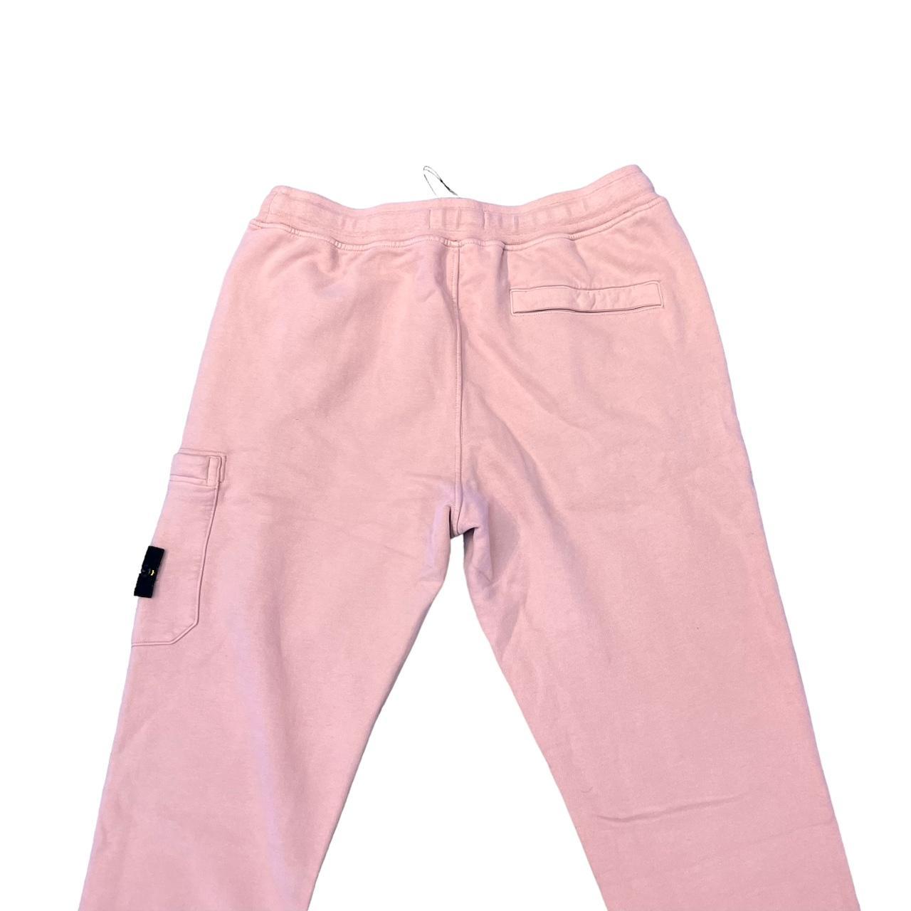 Stone Island Pink Cotton Joggers