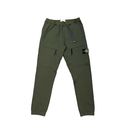 Stone Island Green Khaki Green Sports Joggers