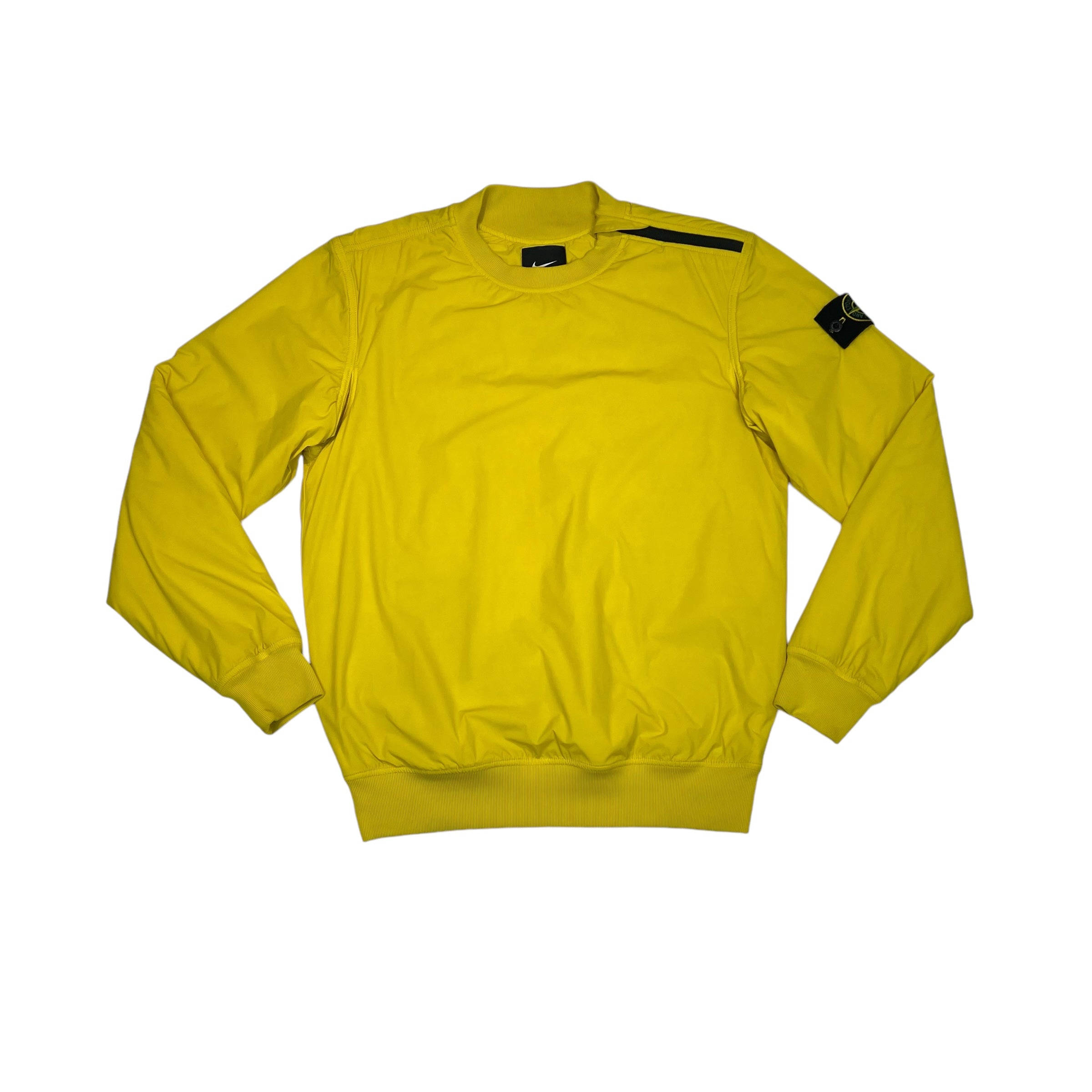 Nike x Stone Island Yellow Comfort Tech Composite Jumper THE GARMENTZ LAB