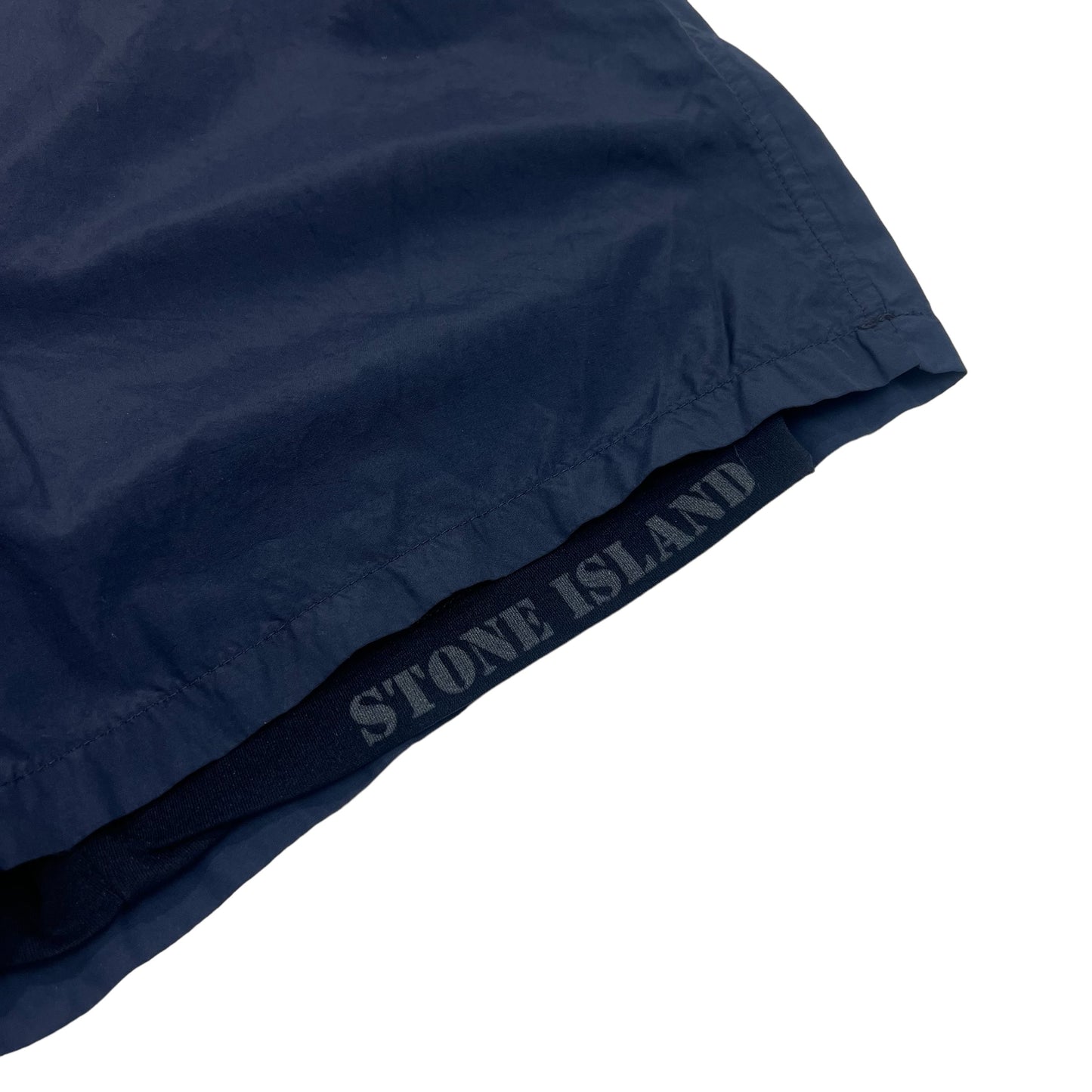 Stone Island Navy Blue Reverse Pocket Shorts