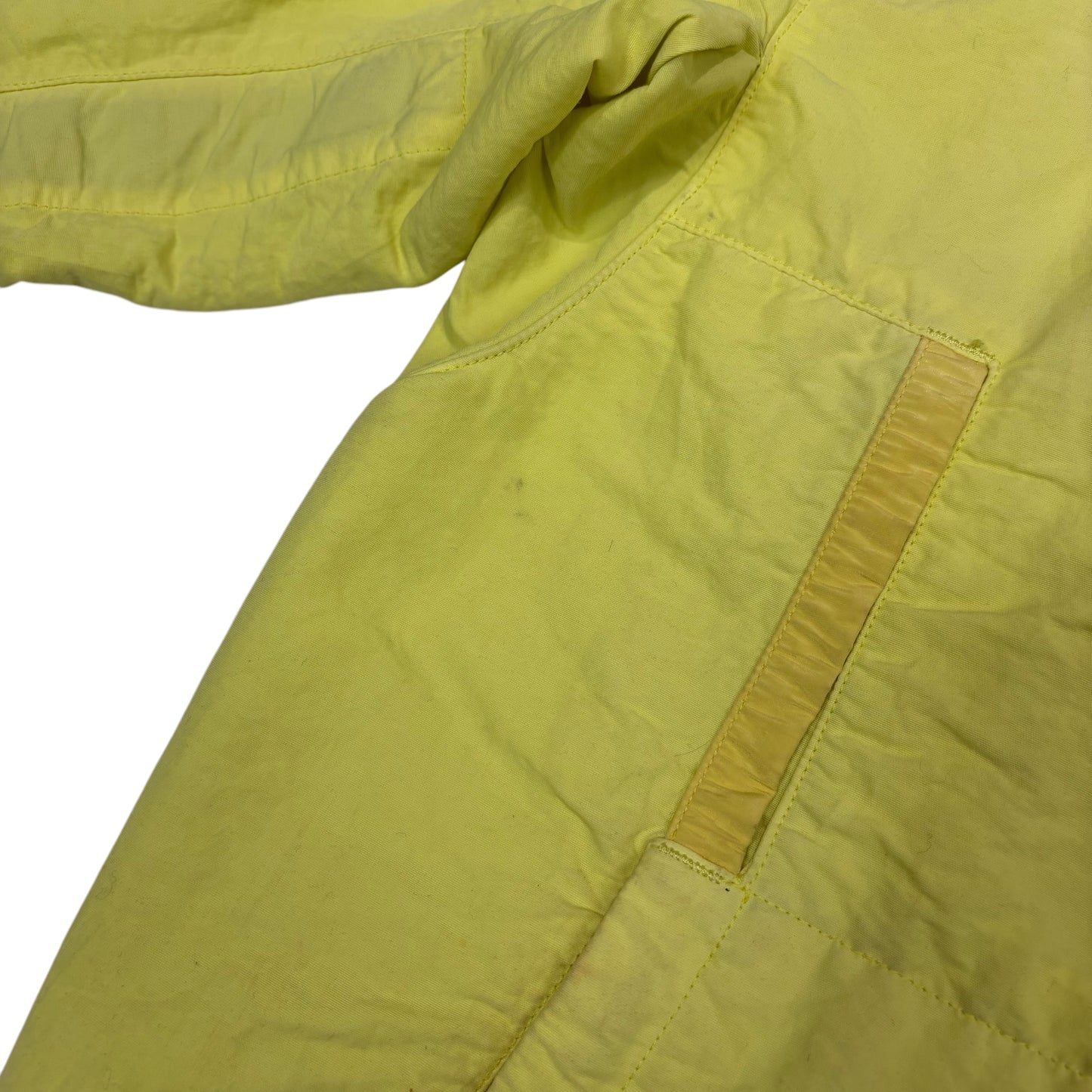 Stone Island Yellow Naslan Ghost Piece Lightweight Jacket