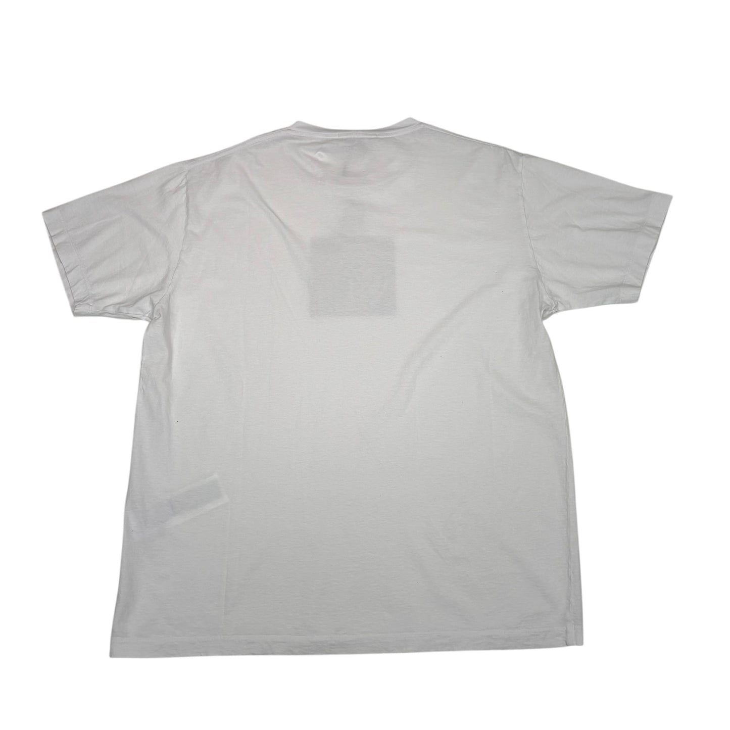 Stone Island White Institutional One Badge Print Tshirt