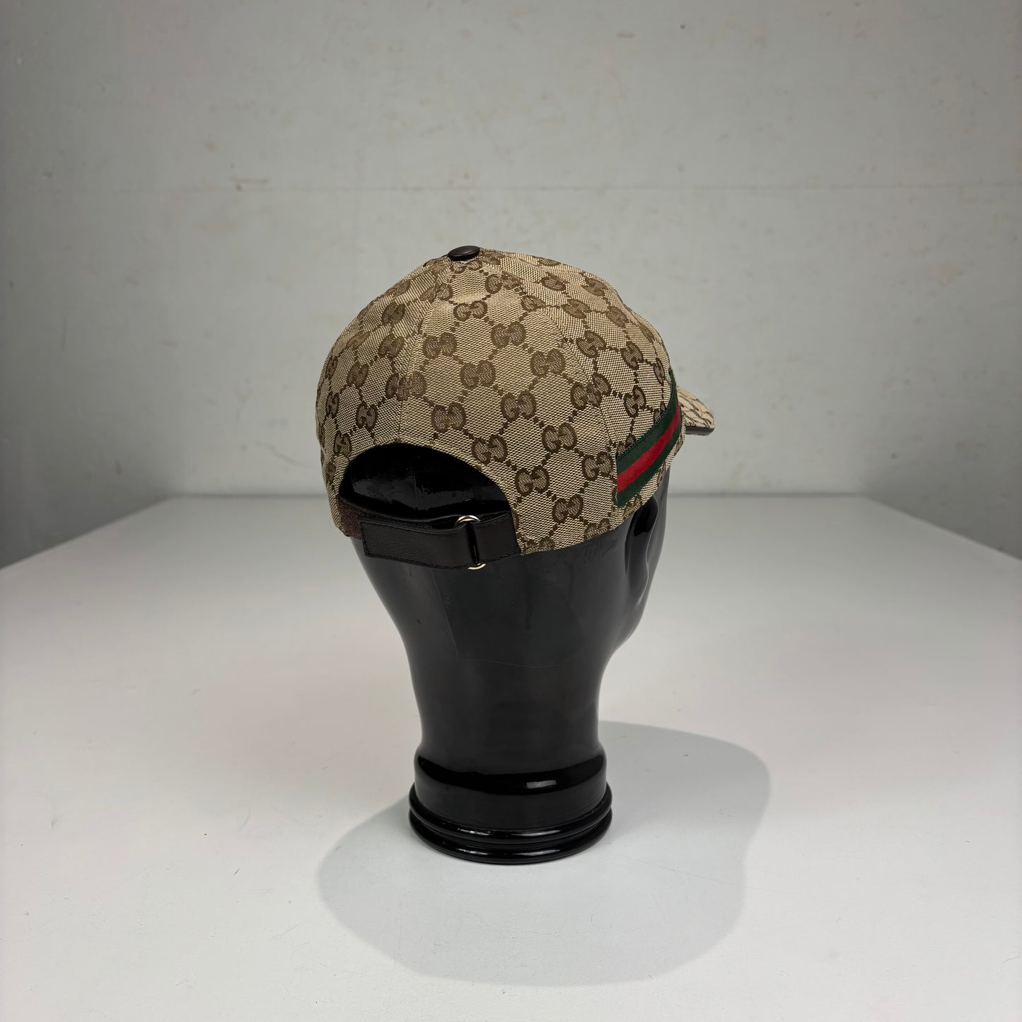 Gucci Brown Logo Monogram Hat