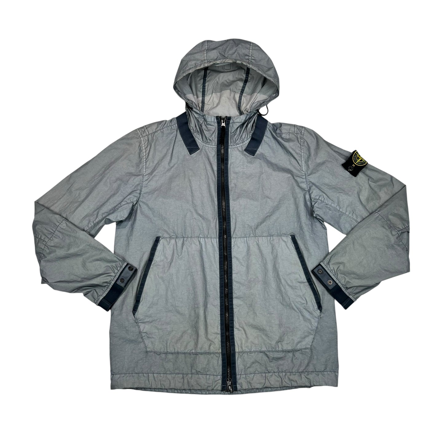 Stone Island Blue Membrana 3L TC Compass-Patch Jacket