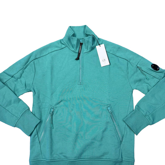 CP Company Green Classic Goggle Quarter-Zip Jacket