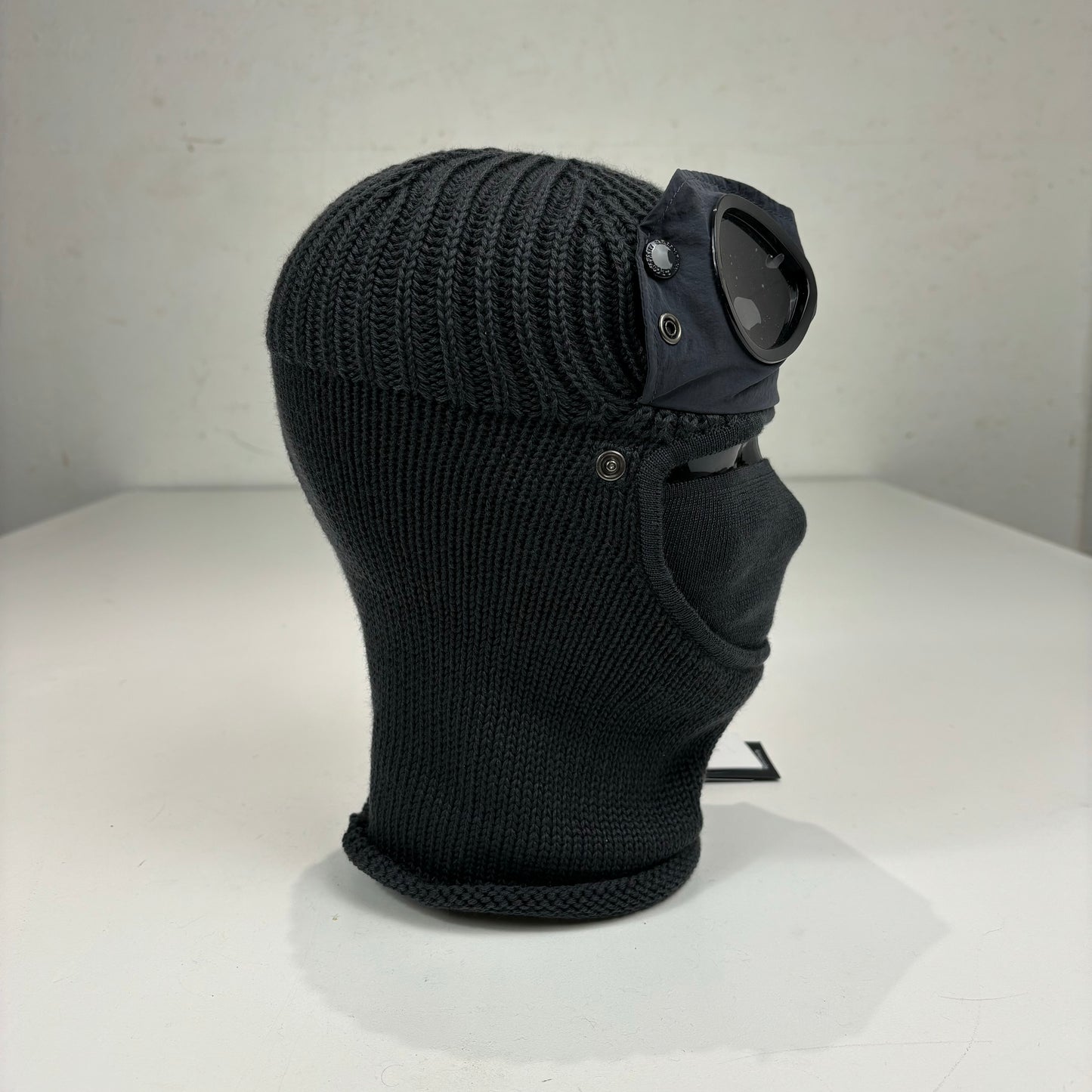 CP Company Forged Iron Grey Knitted Woollen Balaclava