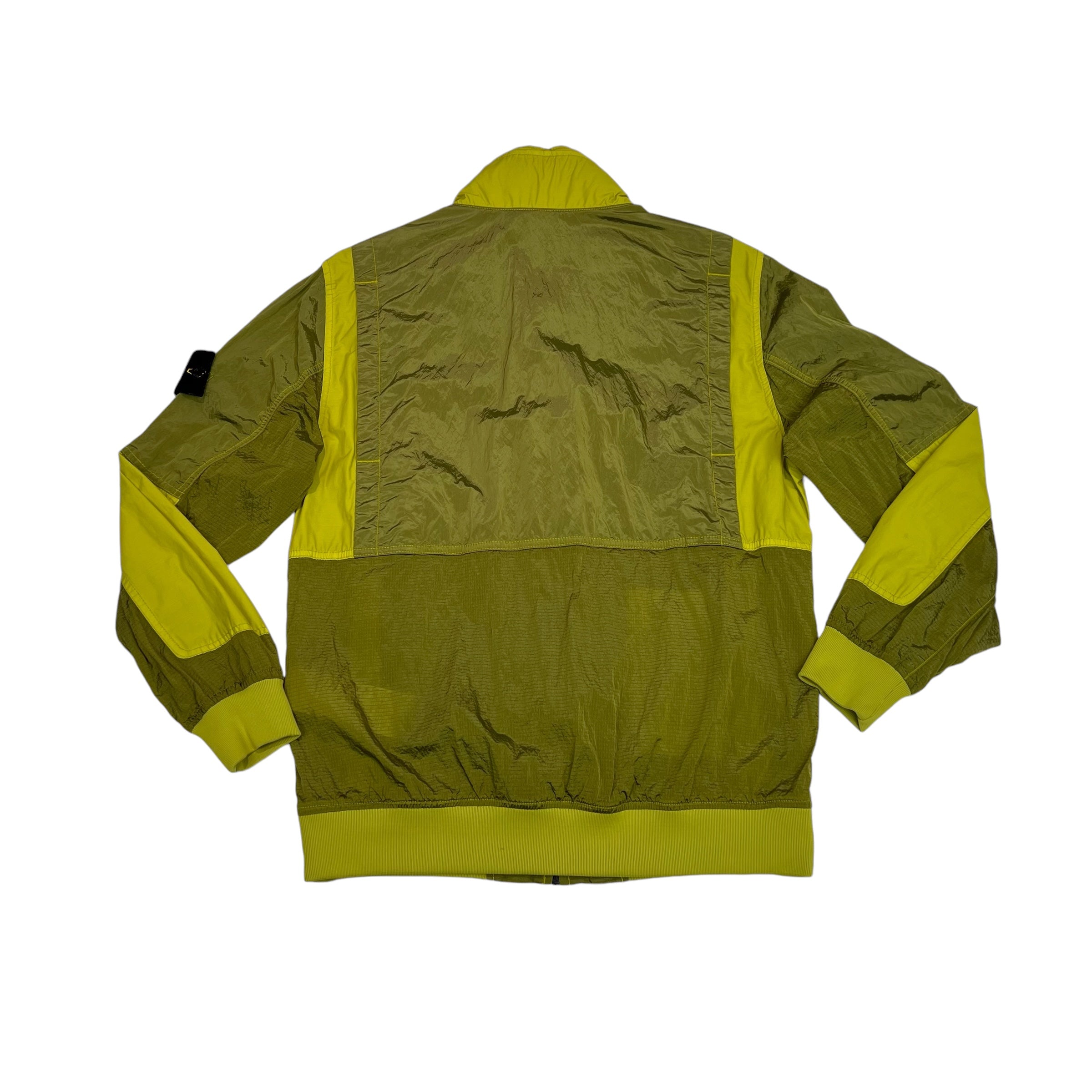 Stone Island Green Nylon Metal Watro Ripstop Jacket THE GARMENTZ LAB