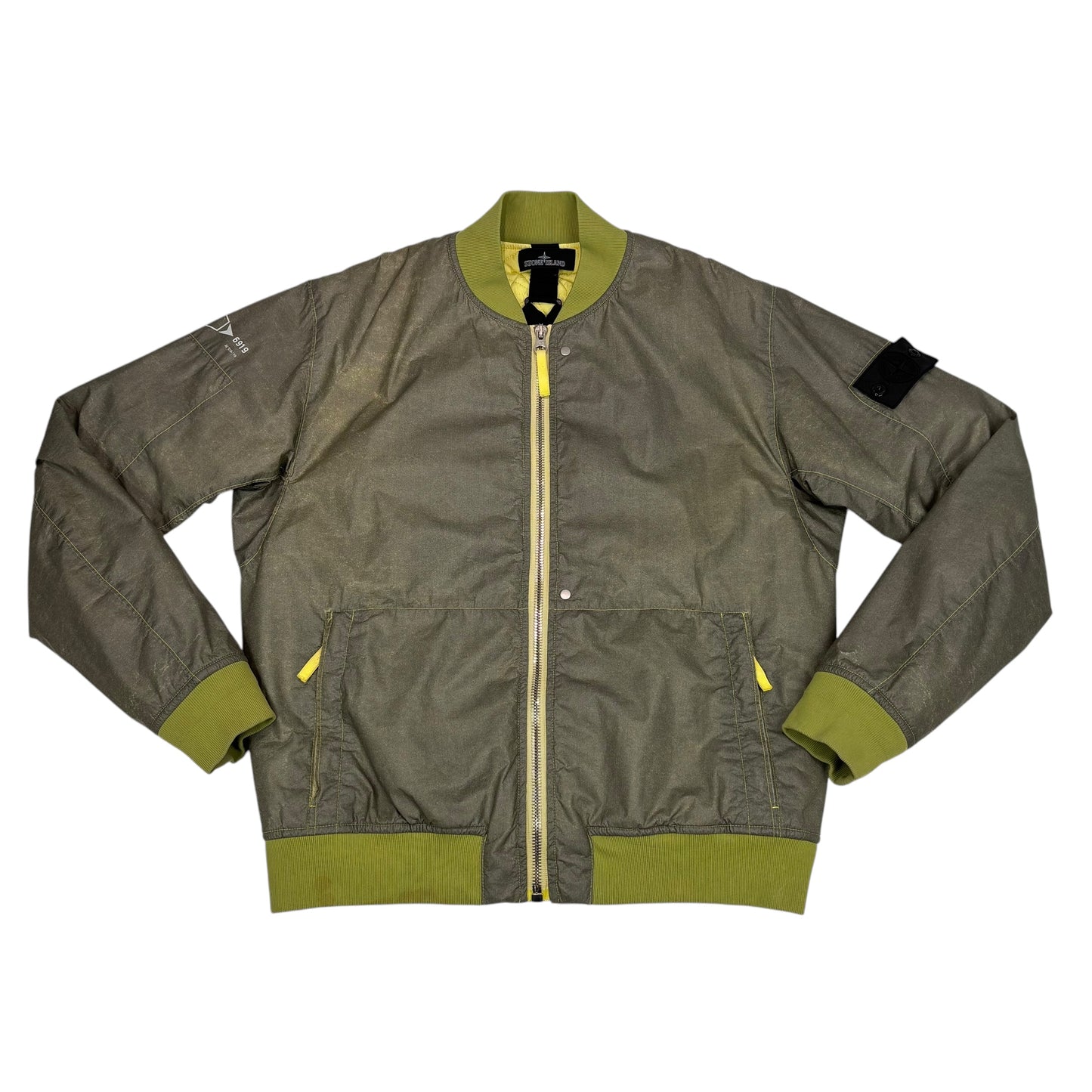 Stone Island Green 10th anniversary Shadow Project Poly-Hide 2L Jacket