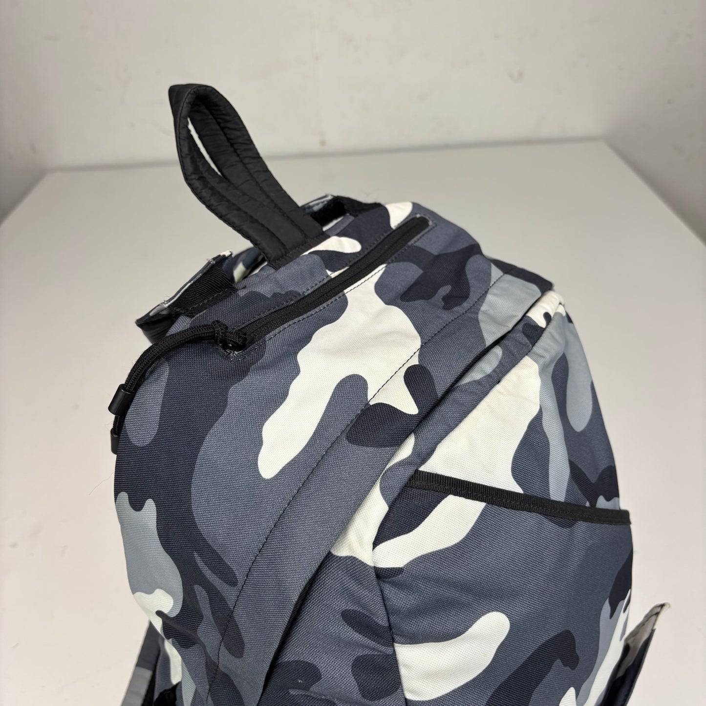 Valentino Blue Camo Multi Pocket BackPack Bag