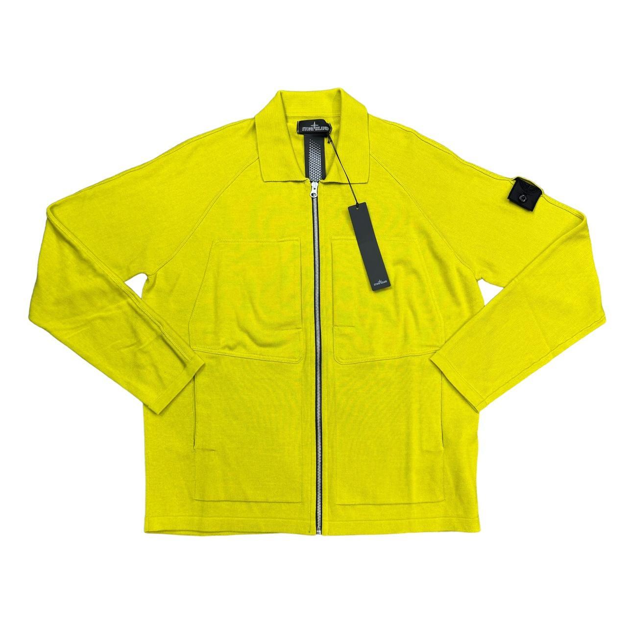 Lime green shop stone island jacket