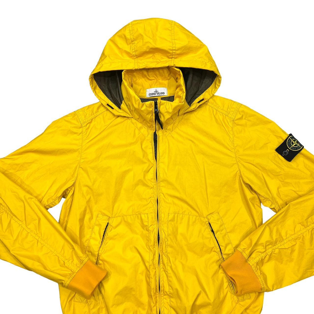 Stone island yellow discount coat