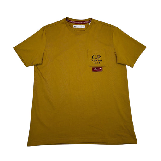 CP Company x Adidas Spezial Mustard Pocket Detail Tshirt