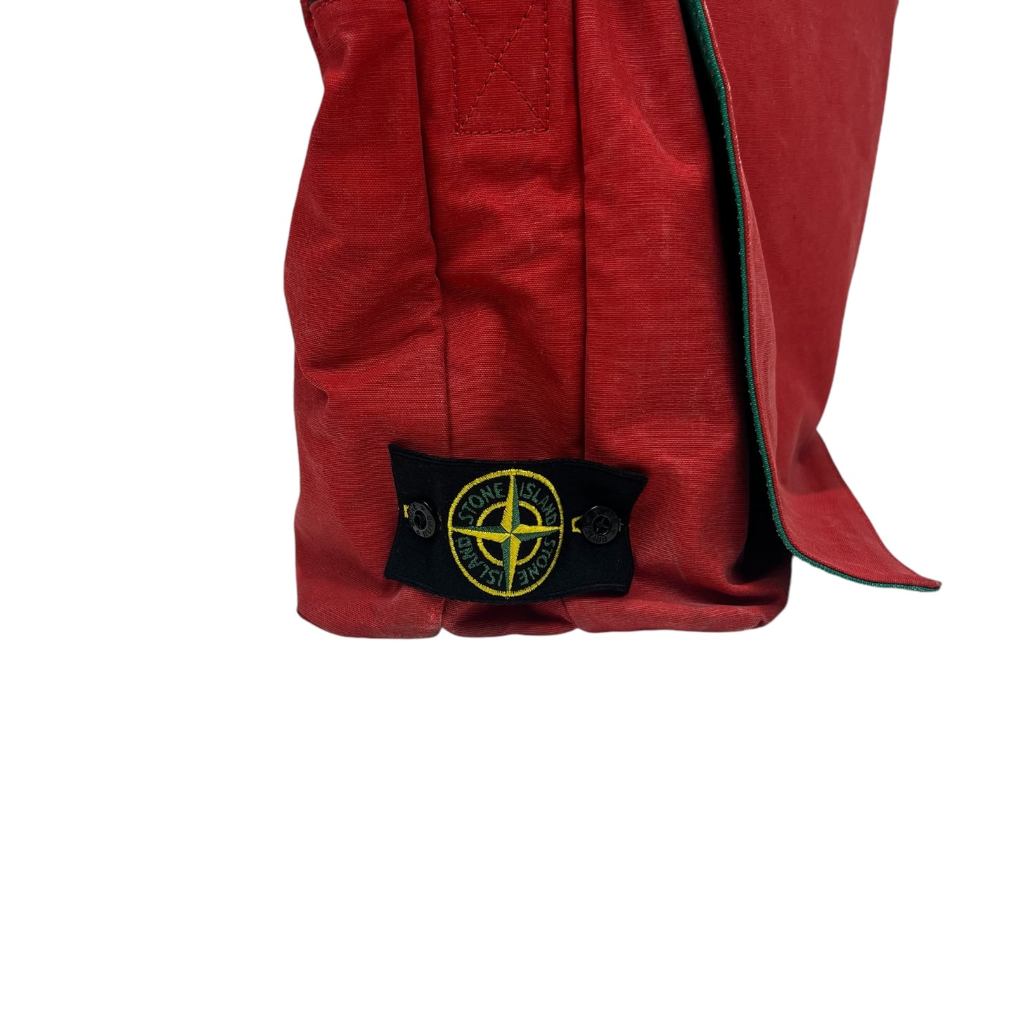 Stone Island Red Tela-Stela Messenger Bag