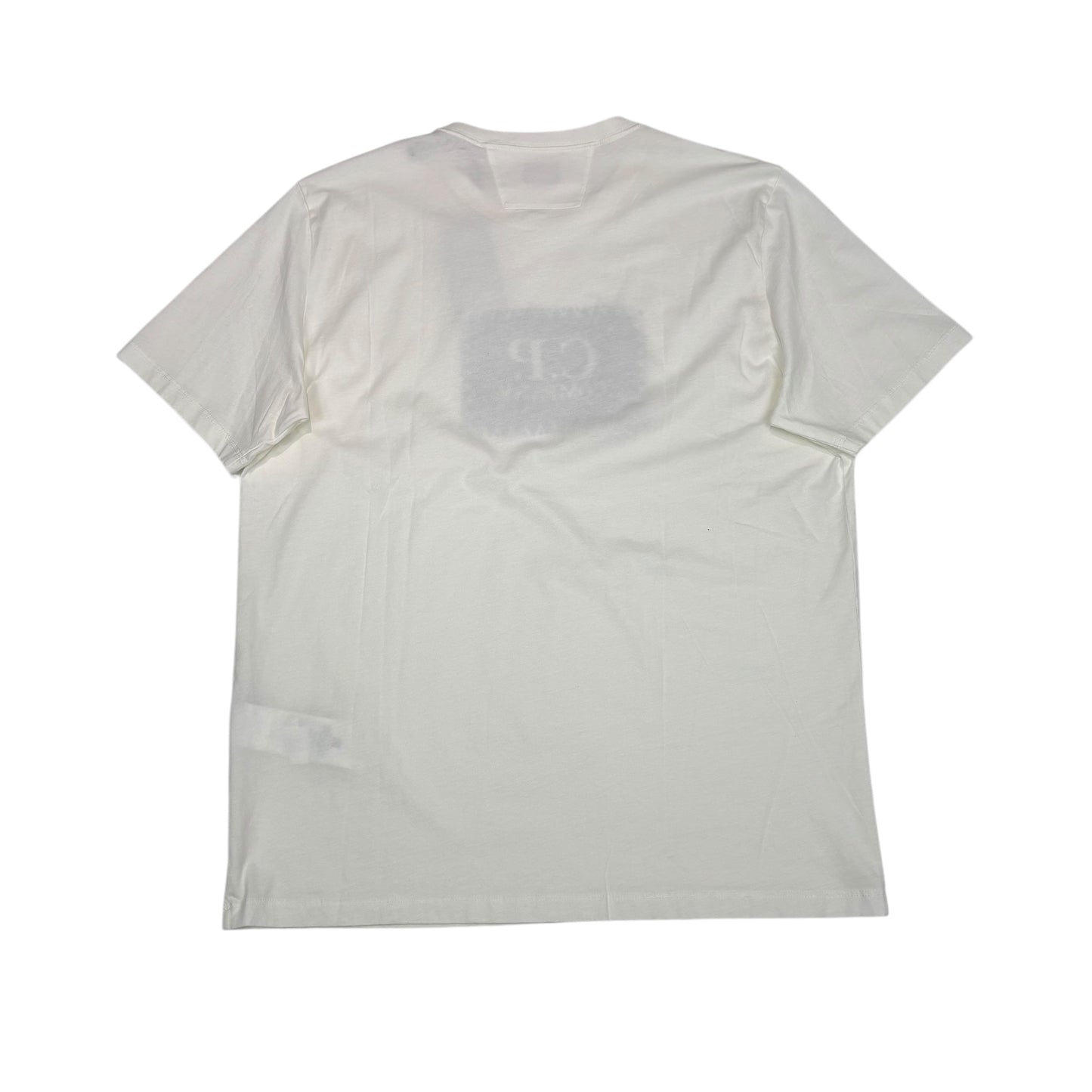 CP Company White Box Logo Spell Out TShirt