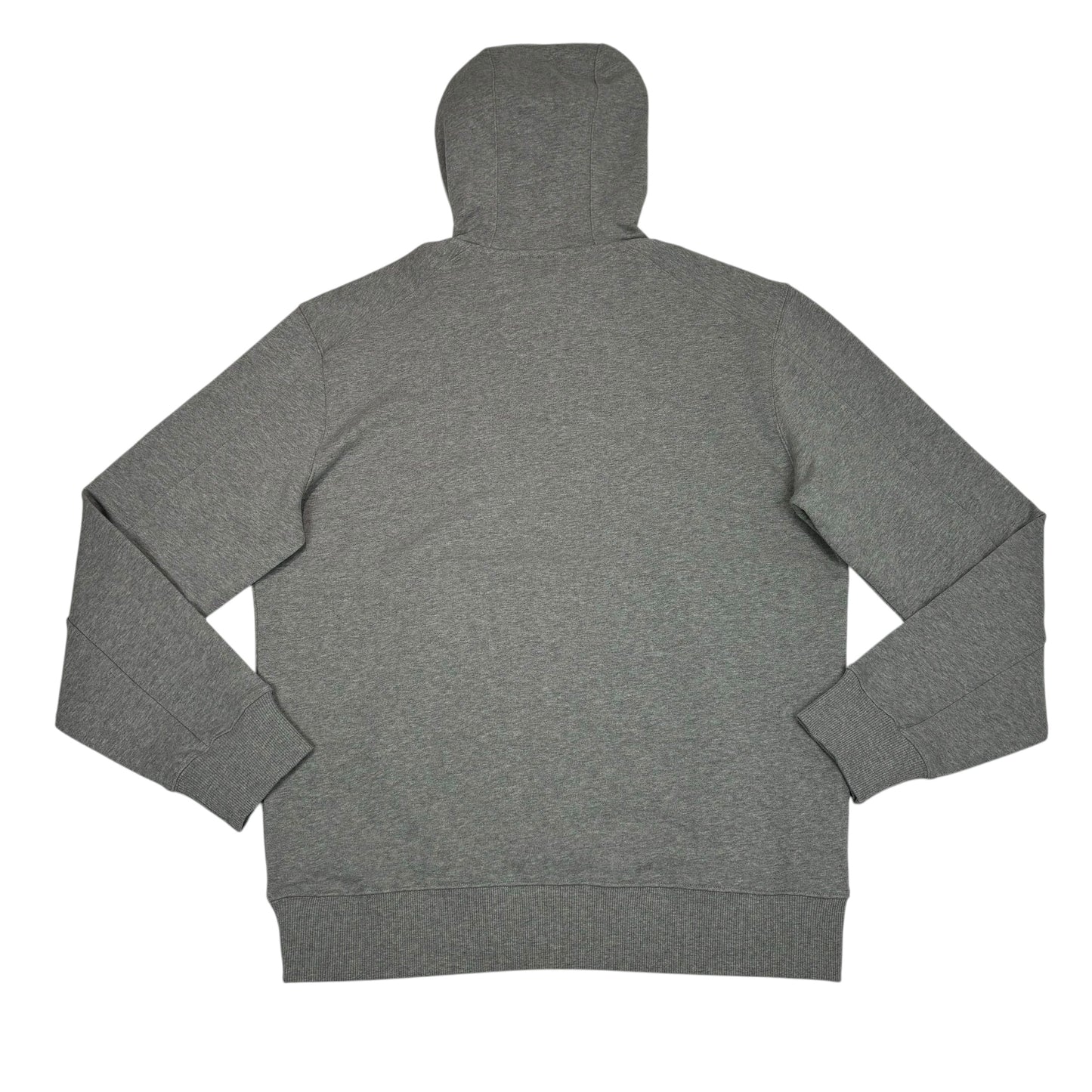 CP Company Grey Single Goggle Diagonal Fleece Hoodie