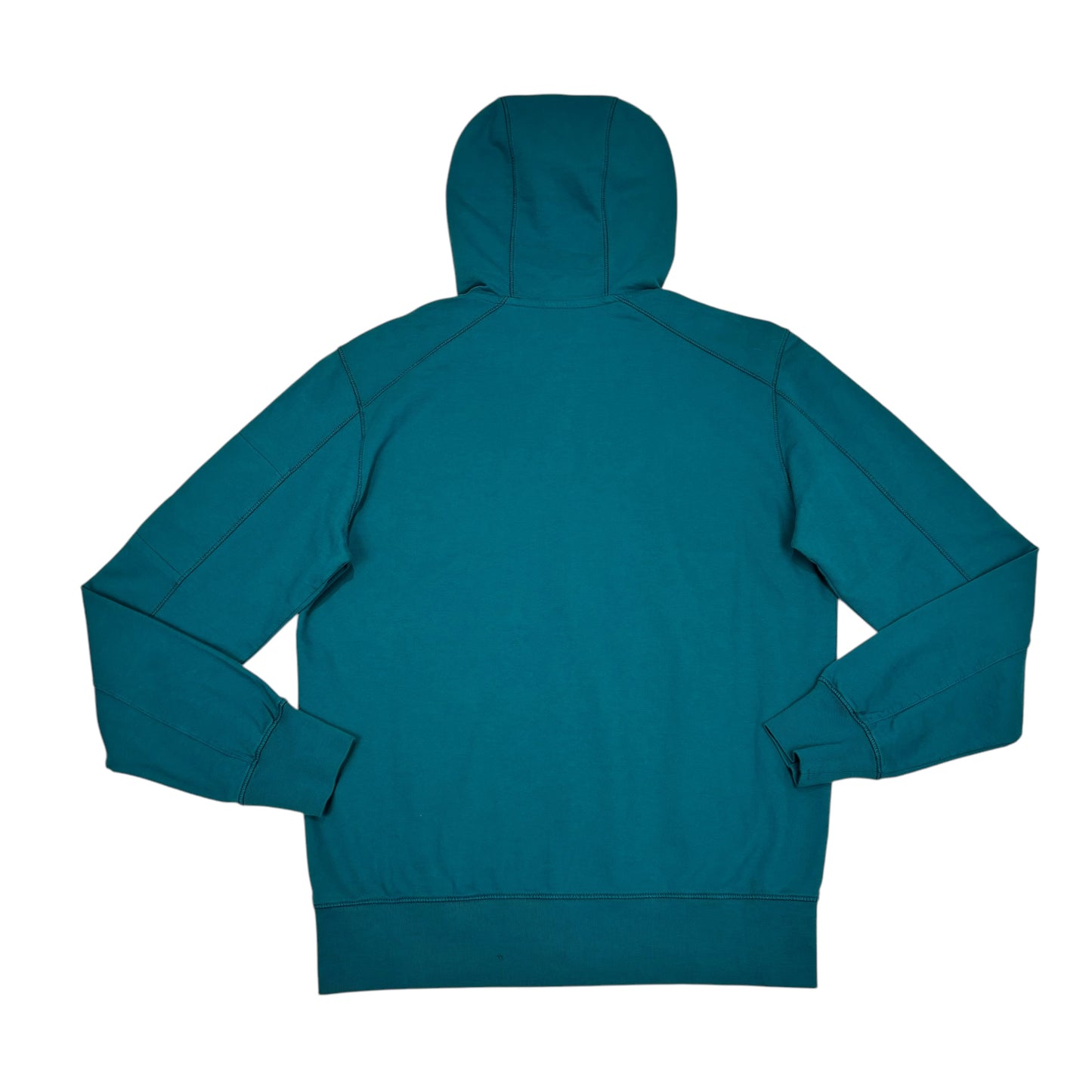 CP Company Blue Single Goggle Zip Up Hoodie