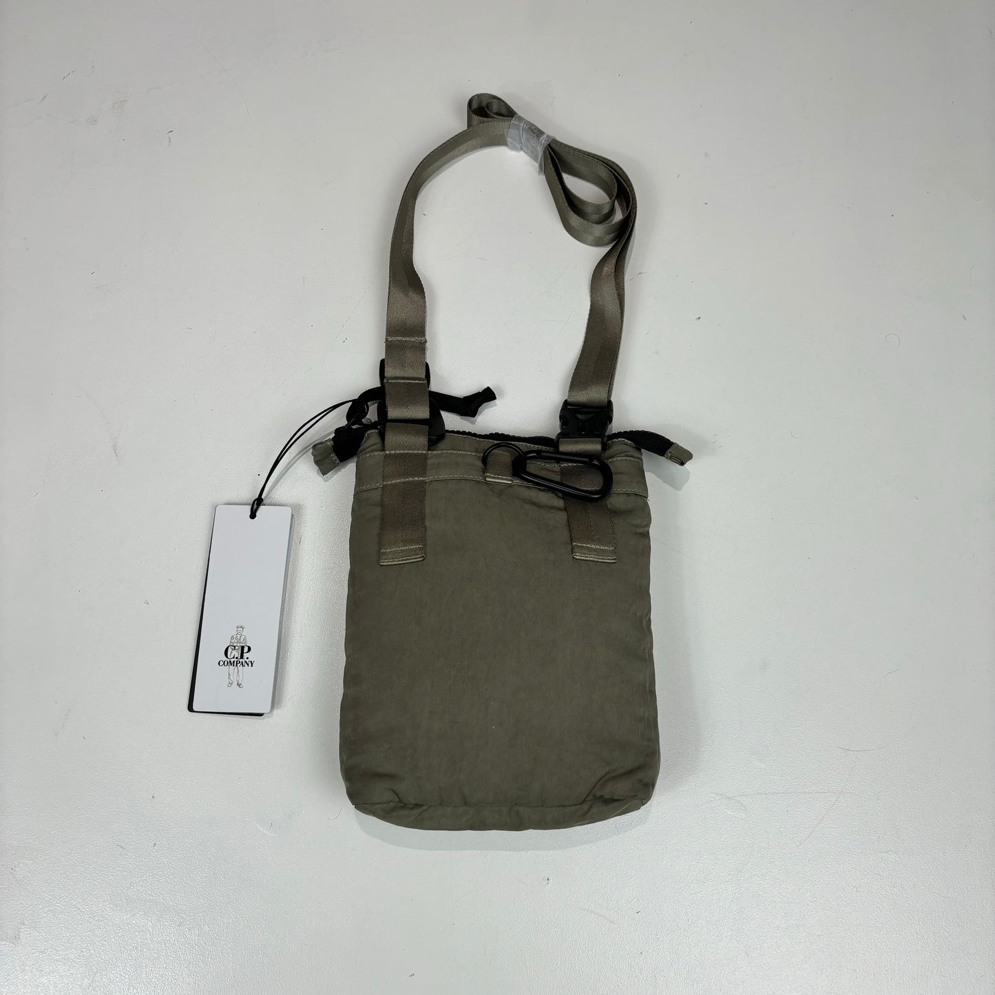 CP Company Silver Sage Side Bag