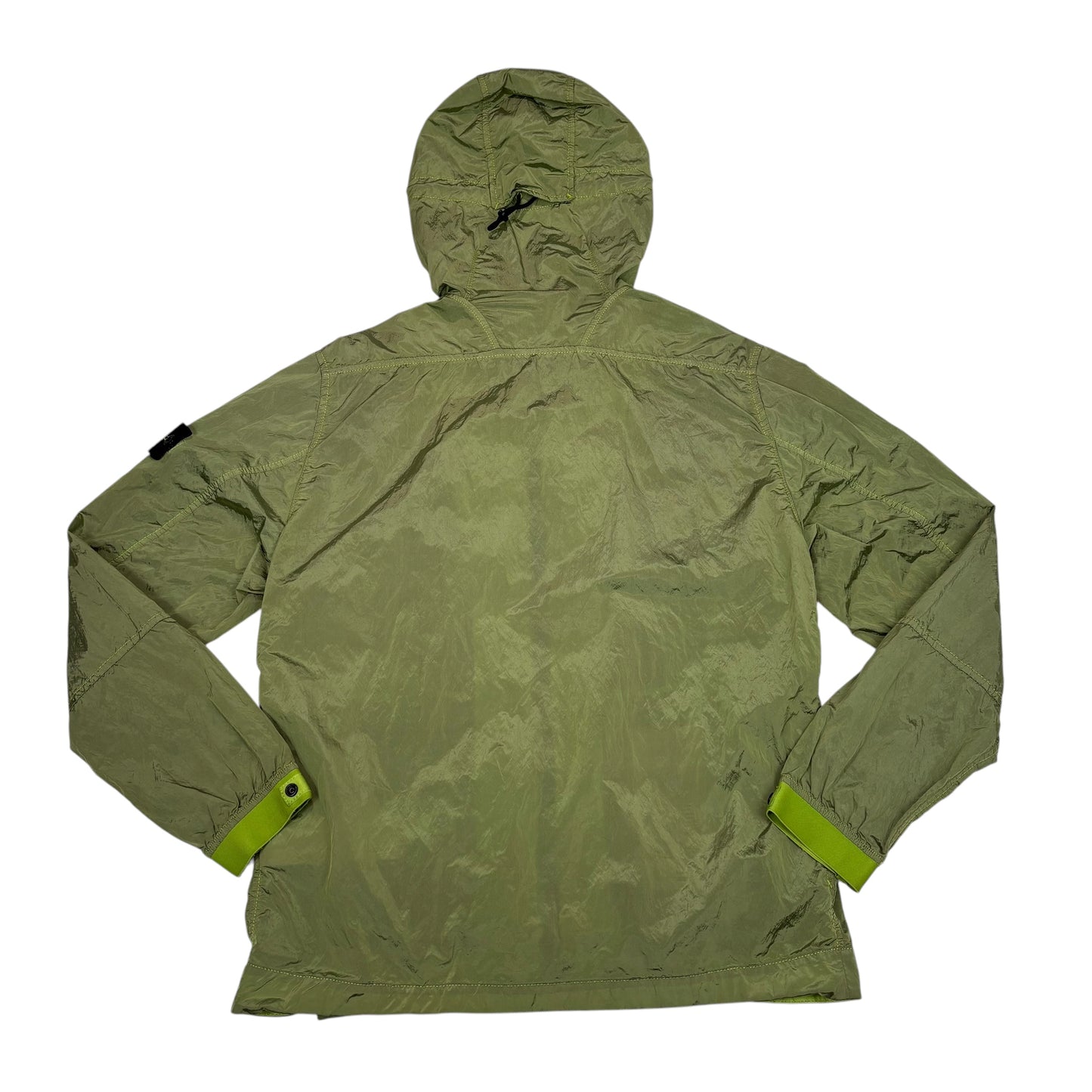 Stone Island Green Nylon Metal Watro Compass Patch Jacket