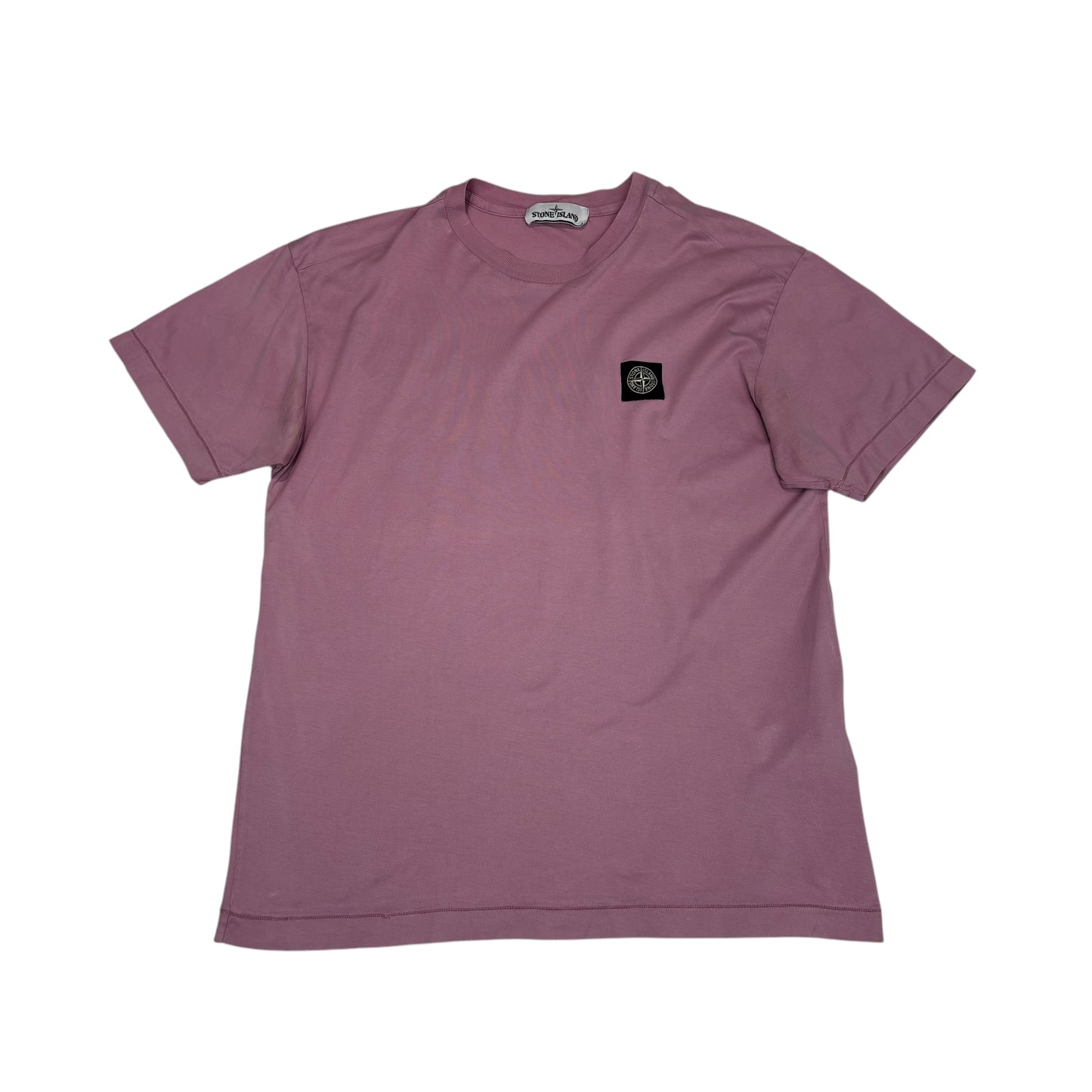 Stone Island Lavender Box Logo TShirt