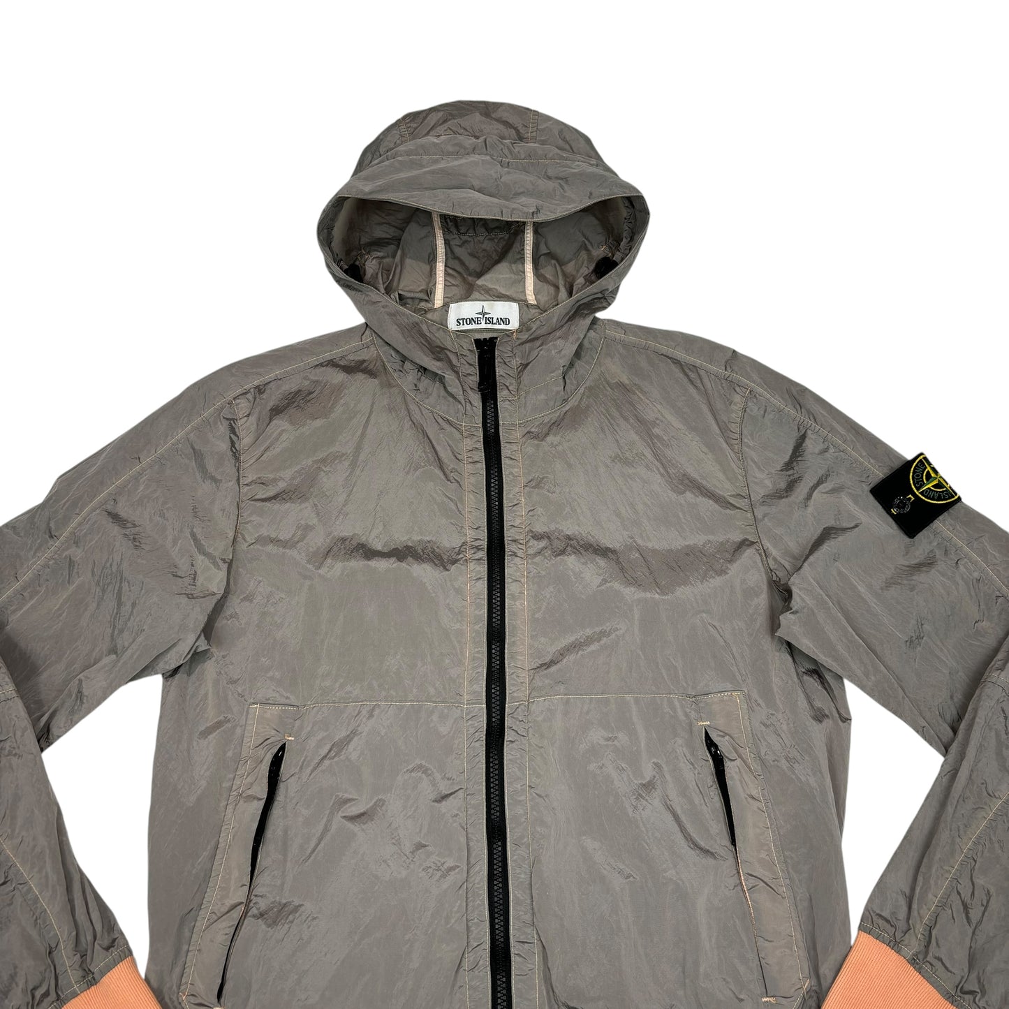 Stone Island Green Nylon Metal Watro Compass-Patch Jacket