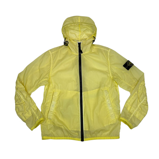 Stone Island Yellow Lamy Flock Jacket