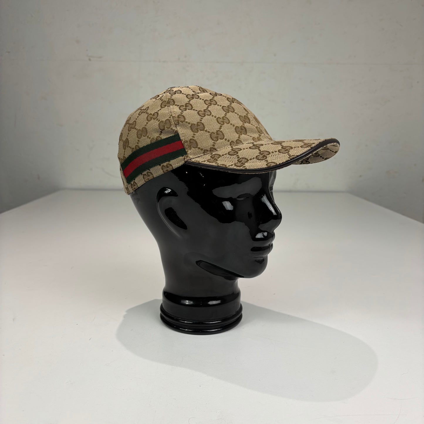 Gucci Brown Logo Monogram Hat