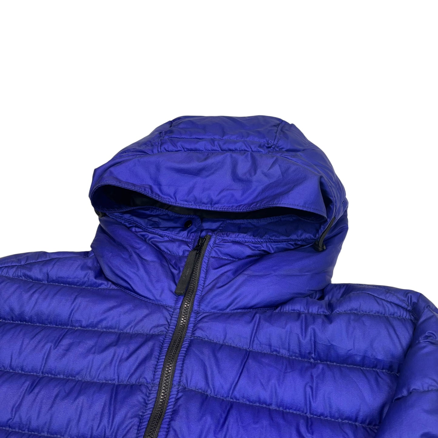 Stone Island Royal Blue Bio-Based Ripstop Nylon Down Jacket