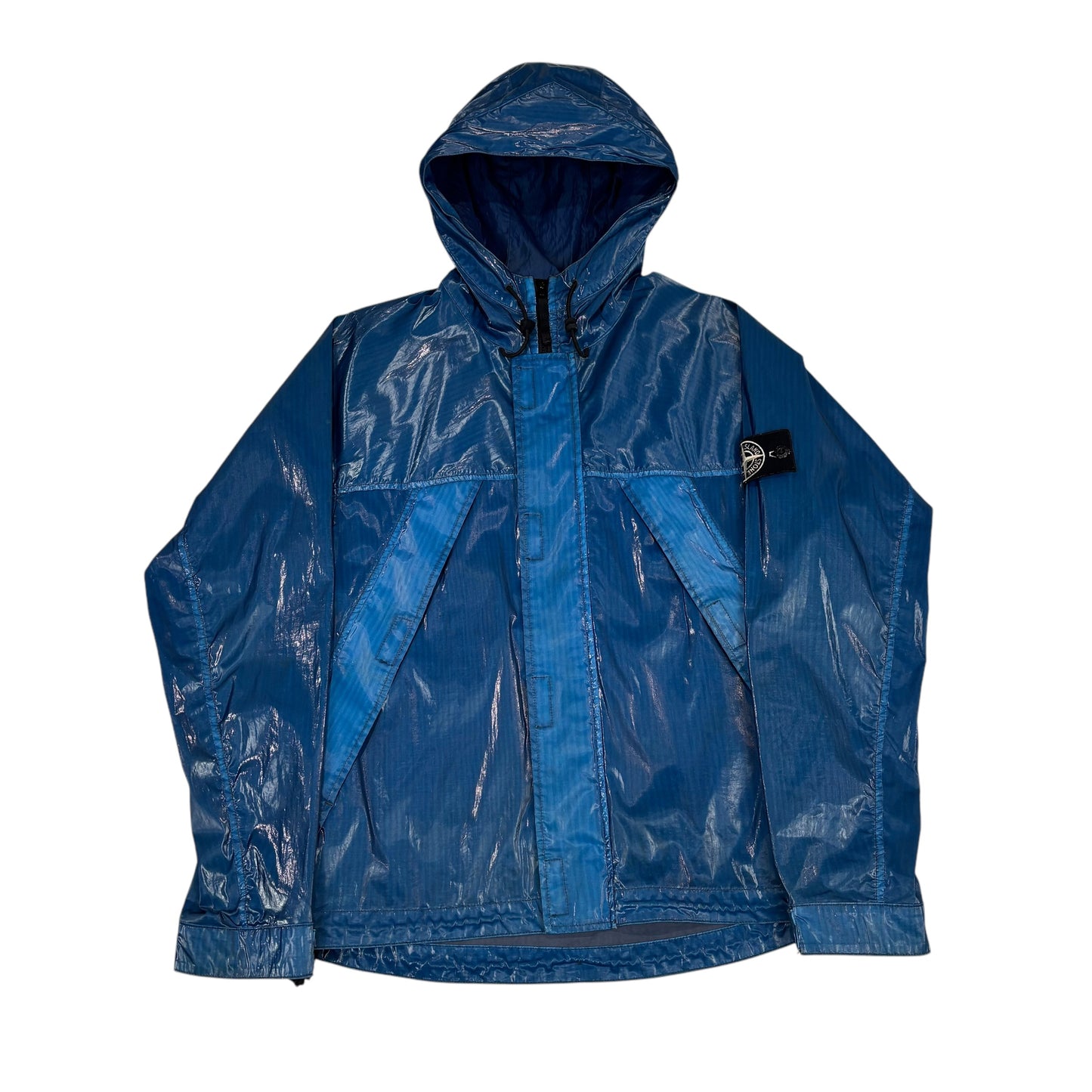 Stone Island Blue Musola Prismatica Special Process Jacket