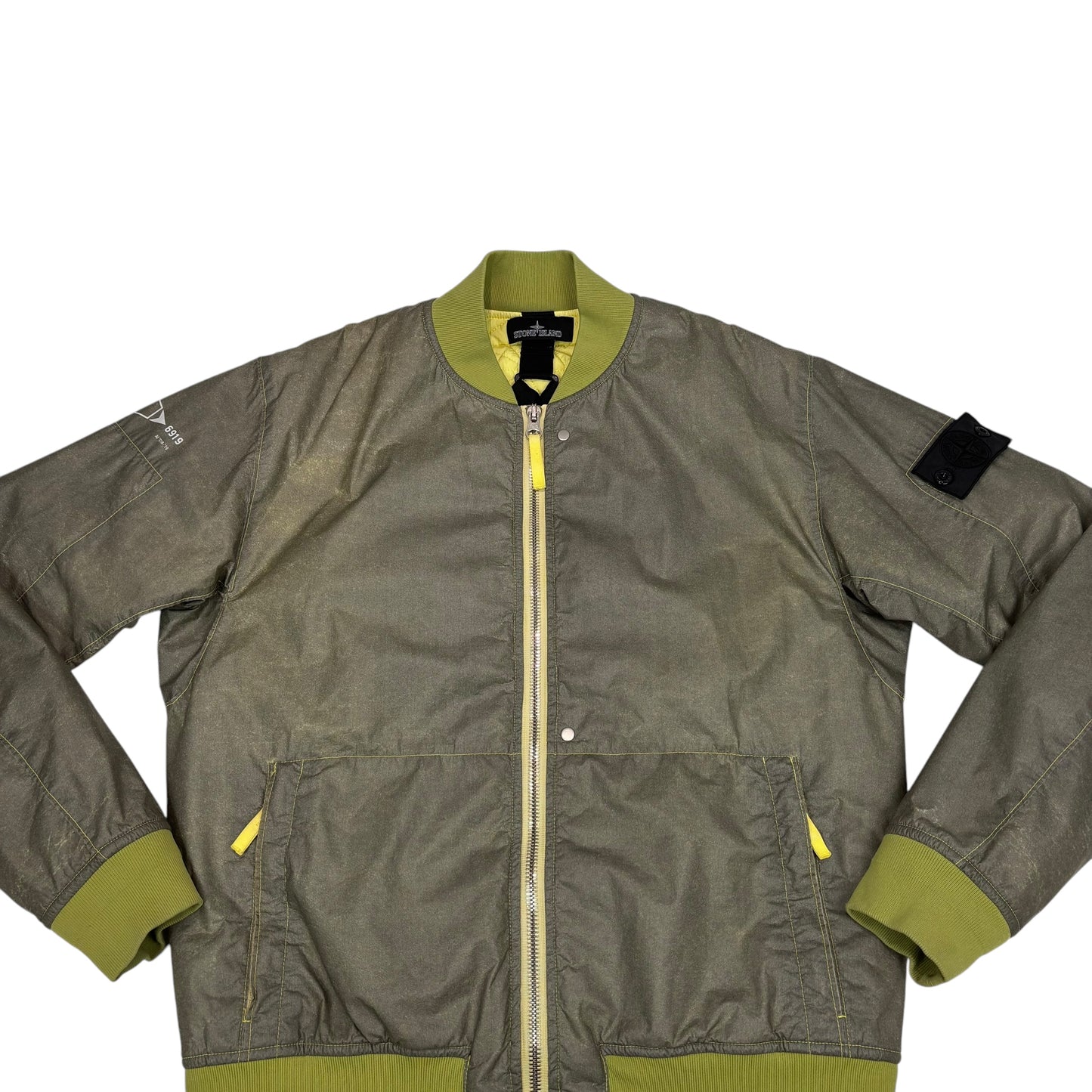 Stone Island Green 10th anniversary Shadow Project Poly-Hide 2L Jacket