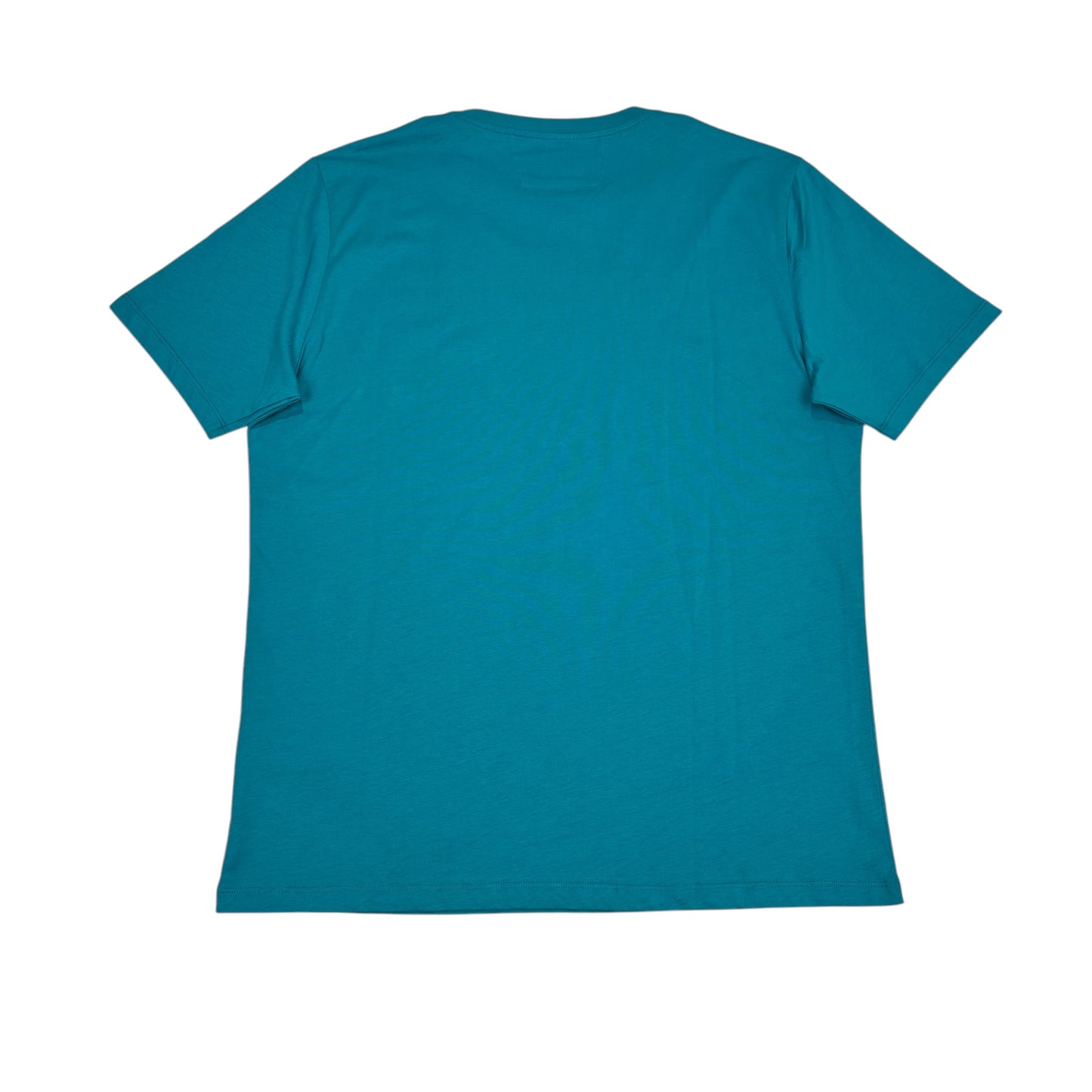 CP Company Blue Large Box Logo Spell Out TShirt