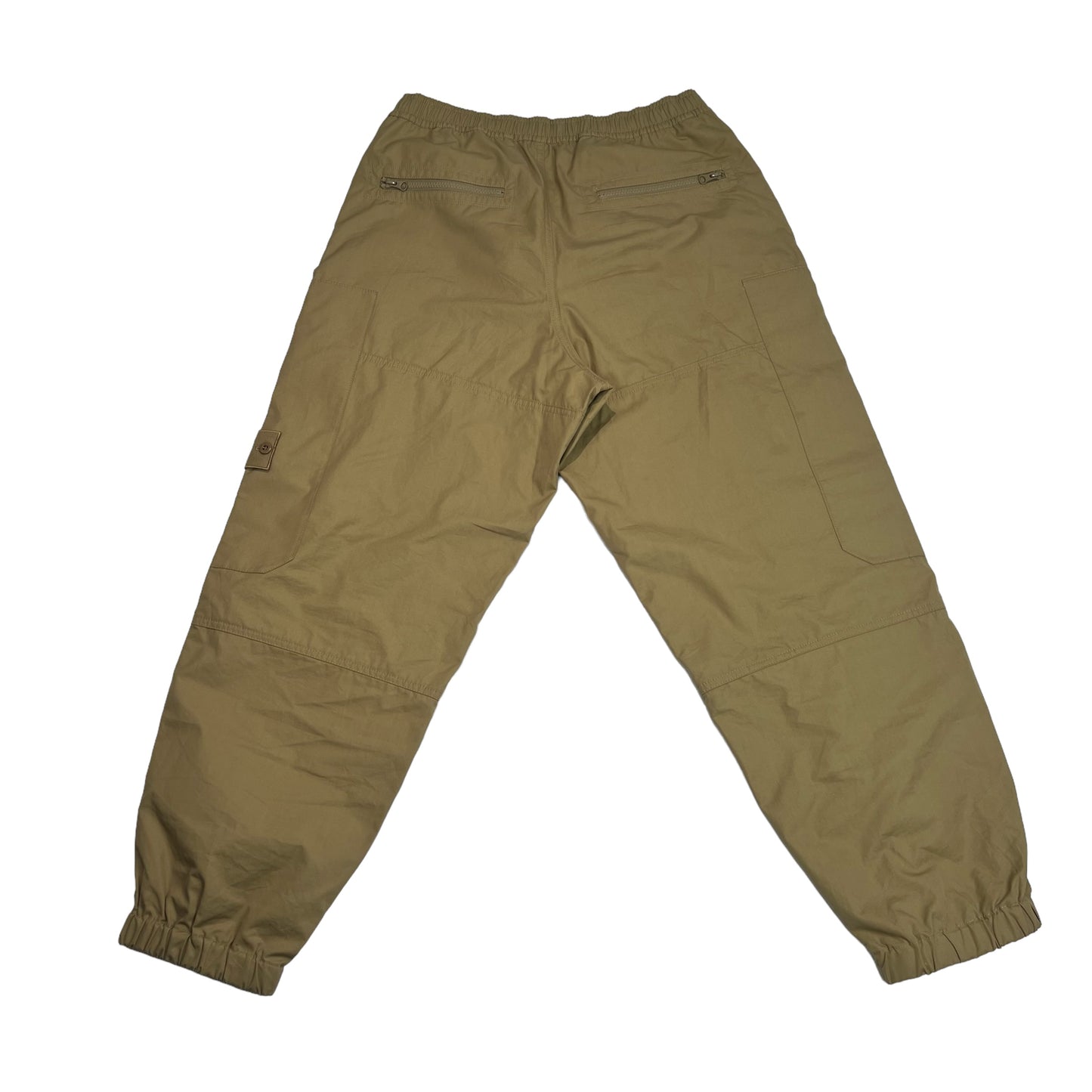 Stone Island Dark Beige Type-LO Ghost Compass-Patch Trousers