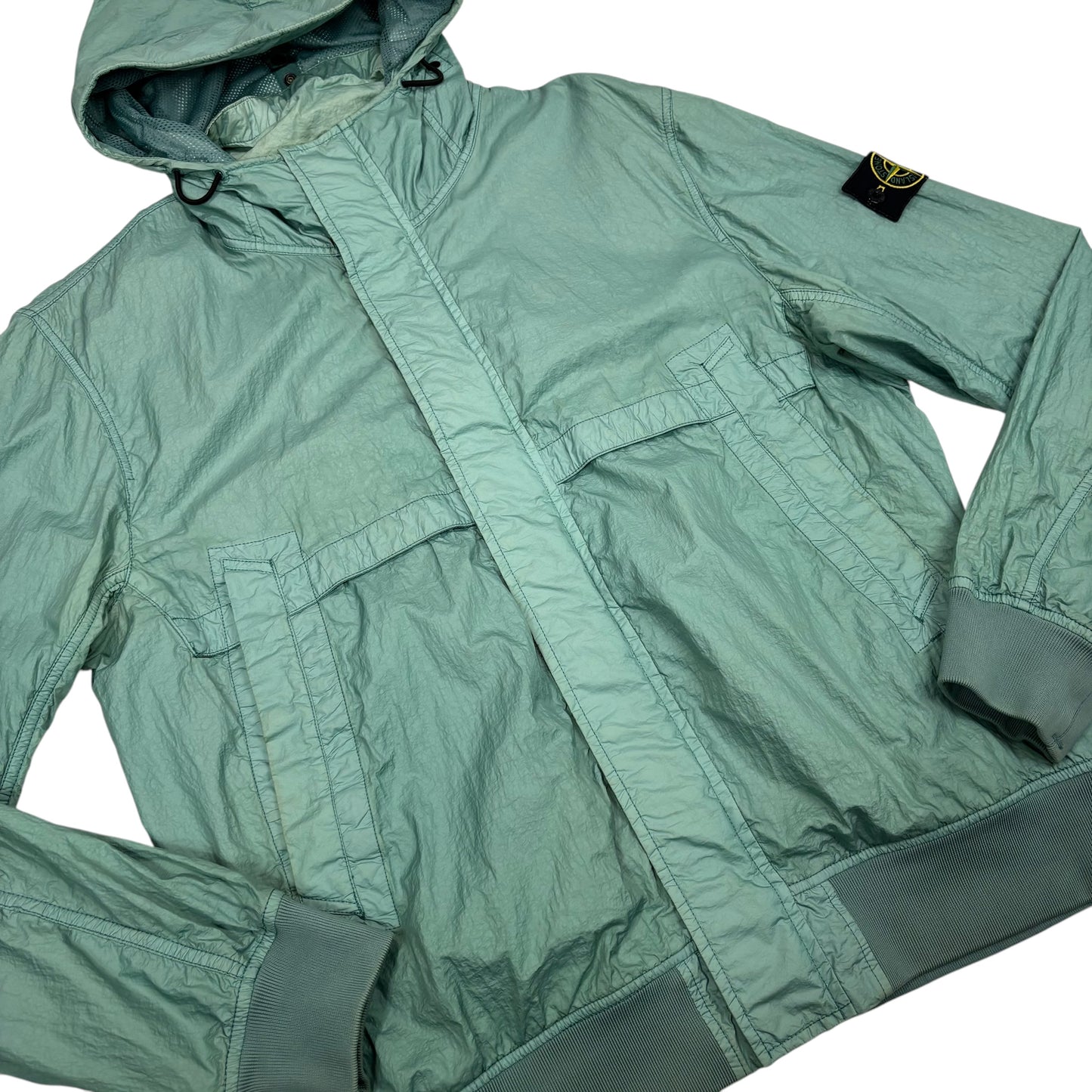 Stone Island Mint Green Membrana TC Jacket